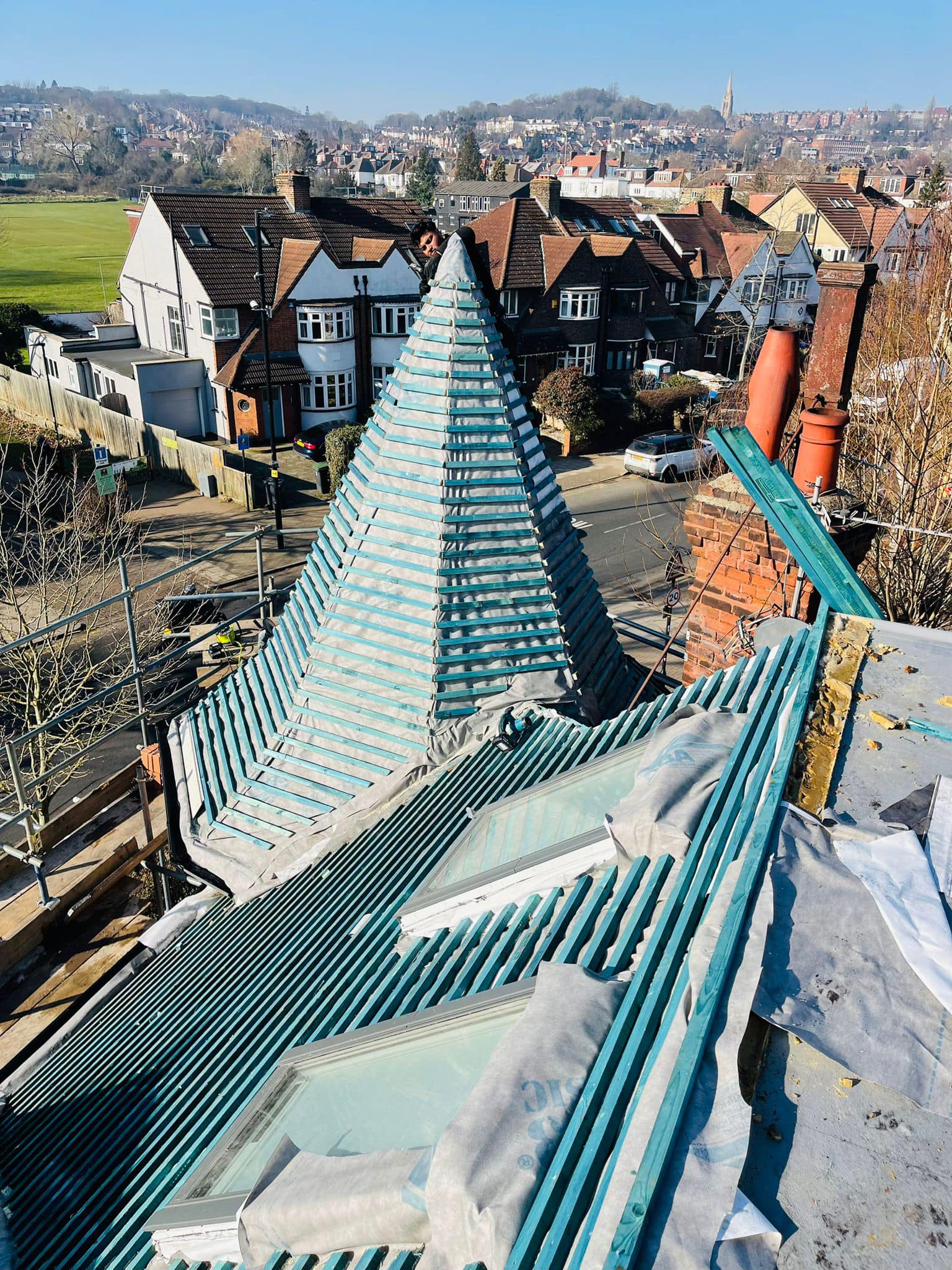Roof repair completed in Bermondsey, South London