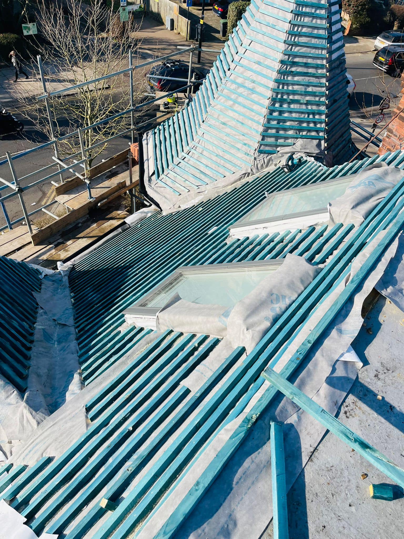 Chimney repointing in Islington