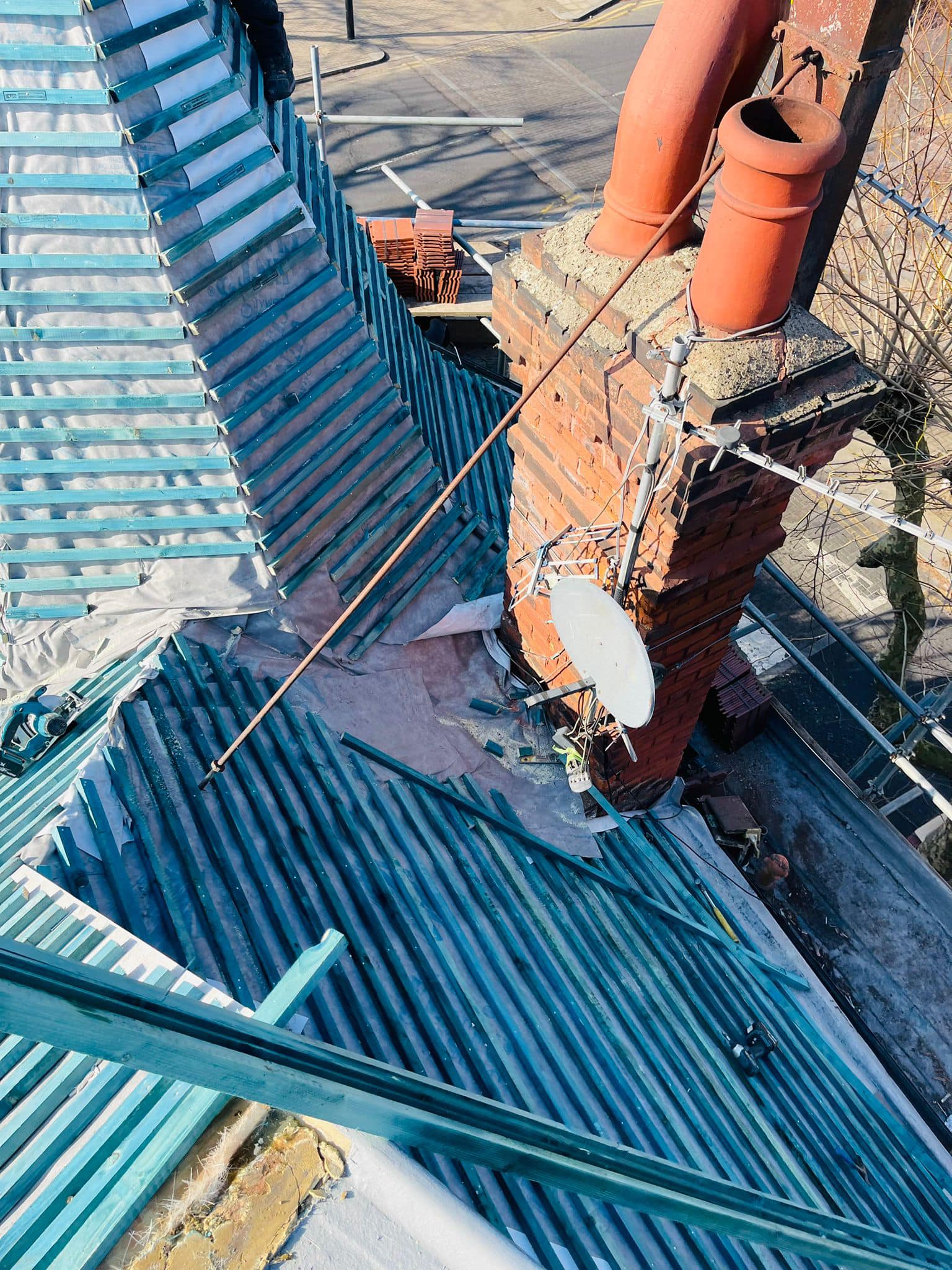 Flat roof coating in Brixton