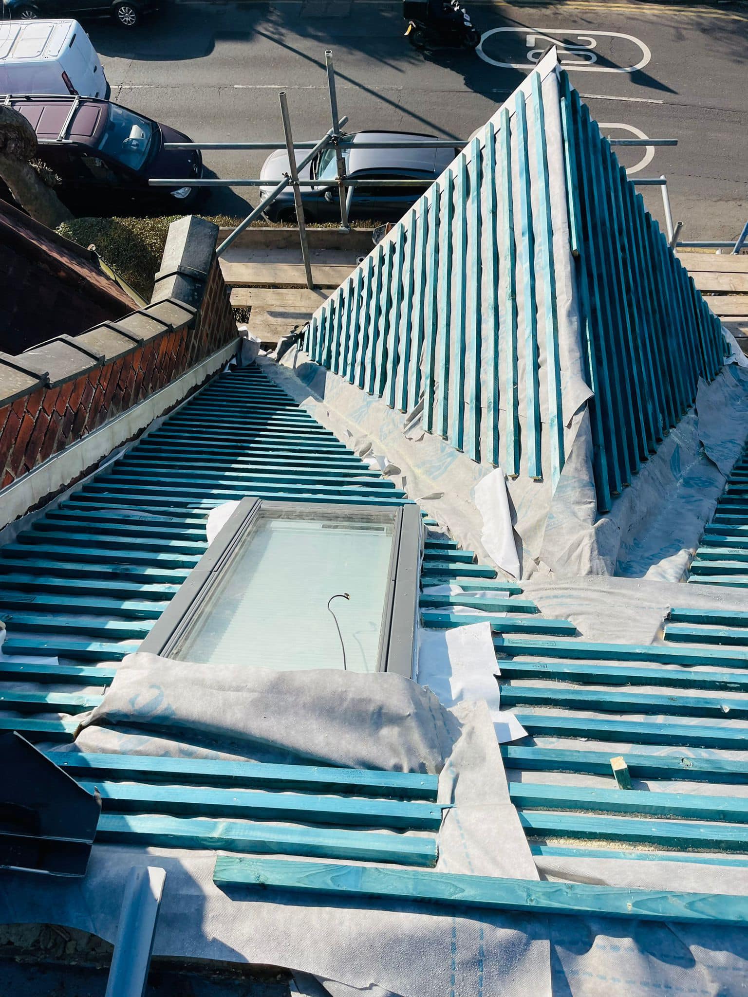 Moss removal in Wimbledon