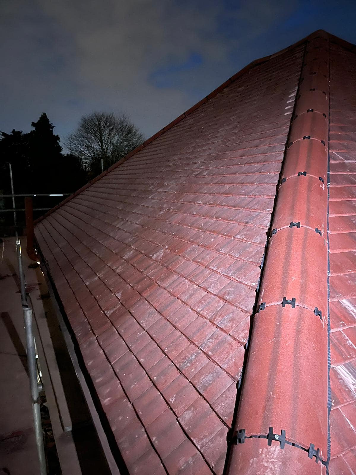 Commercial roof restoration in Canary Wharf