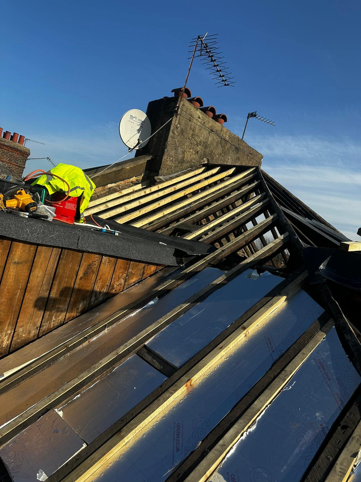 Roof insulation in Richmond