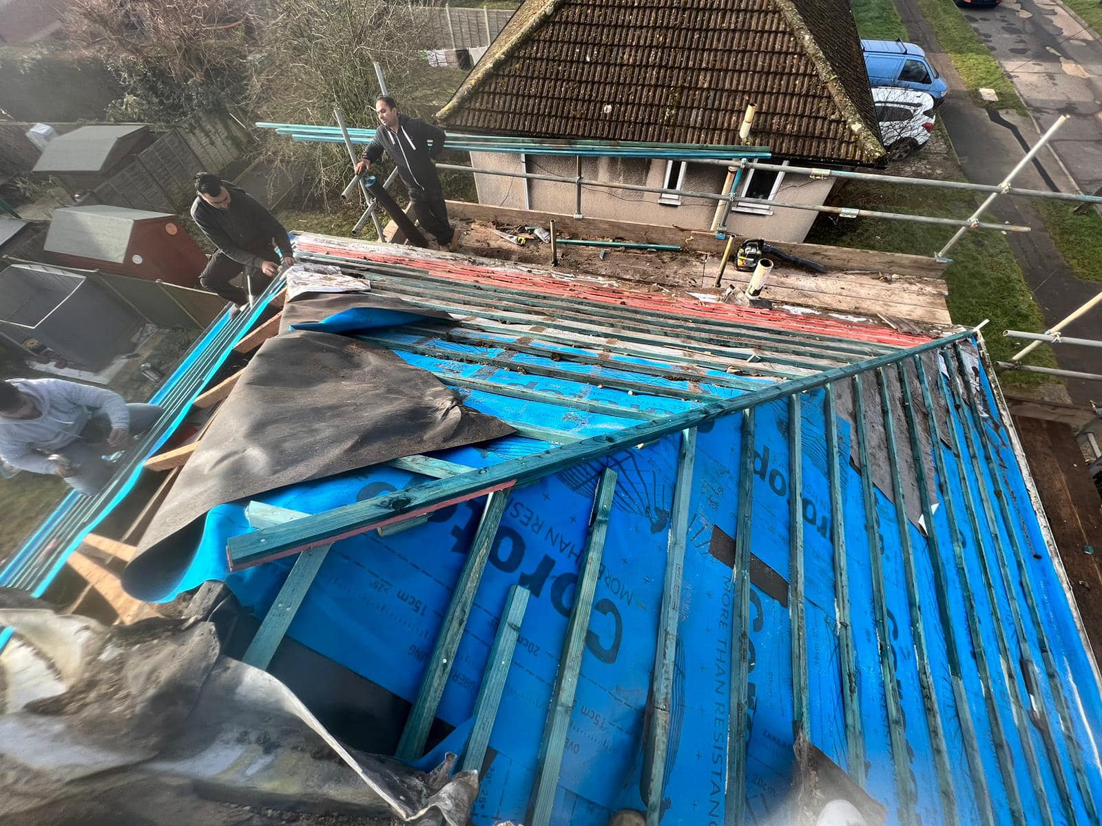 Roof repair completed in Bermondsey, South London