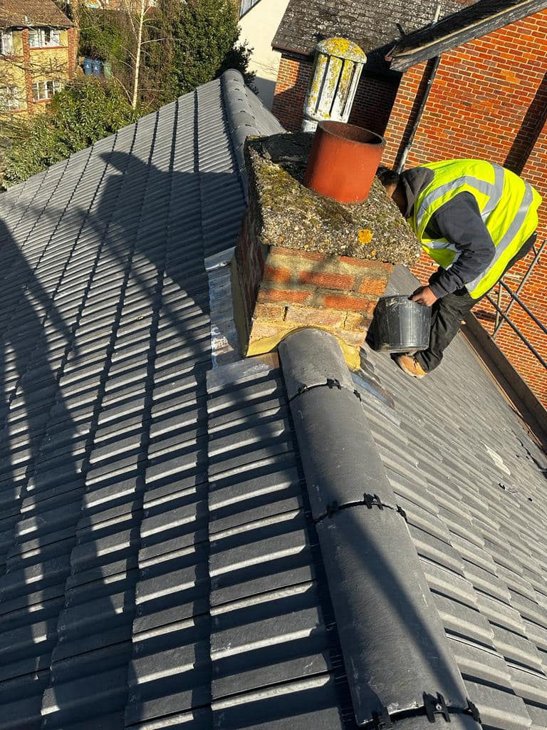 Roof repair completed in Bermondsey, South London