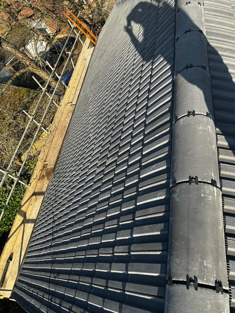 GRP fibreglass roof in Peckham
