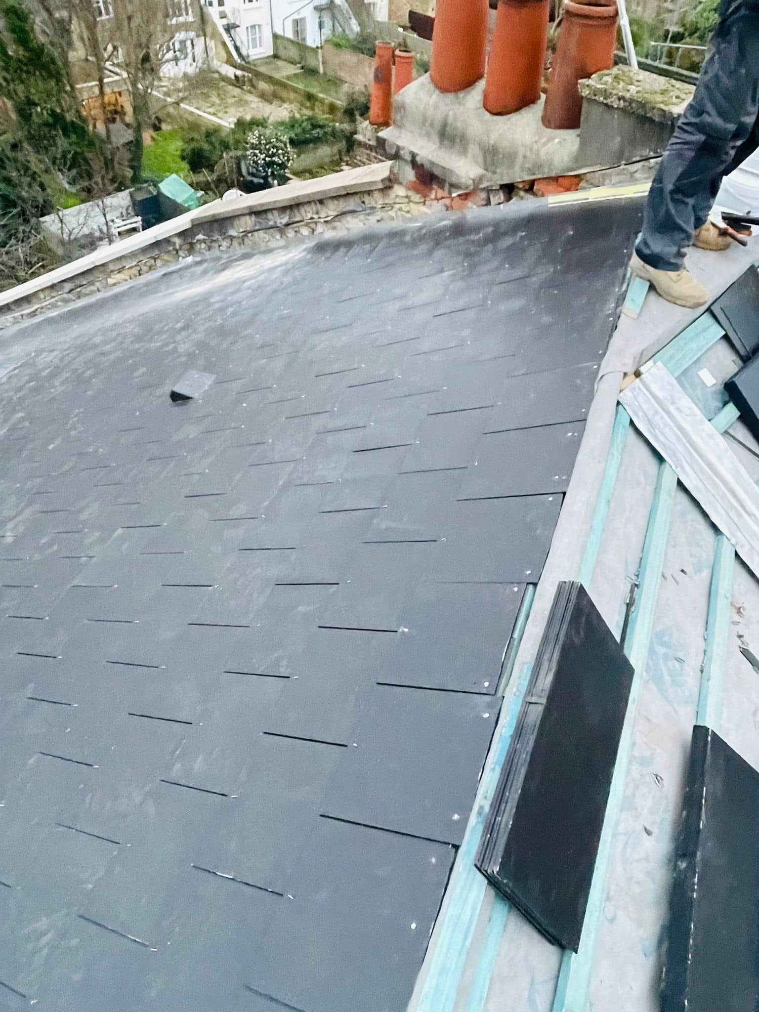 Moss removal in Wimbledon