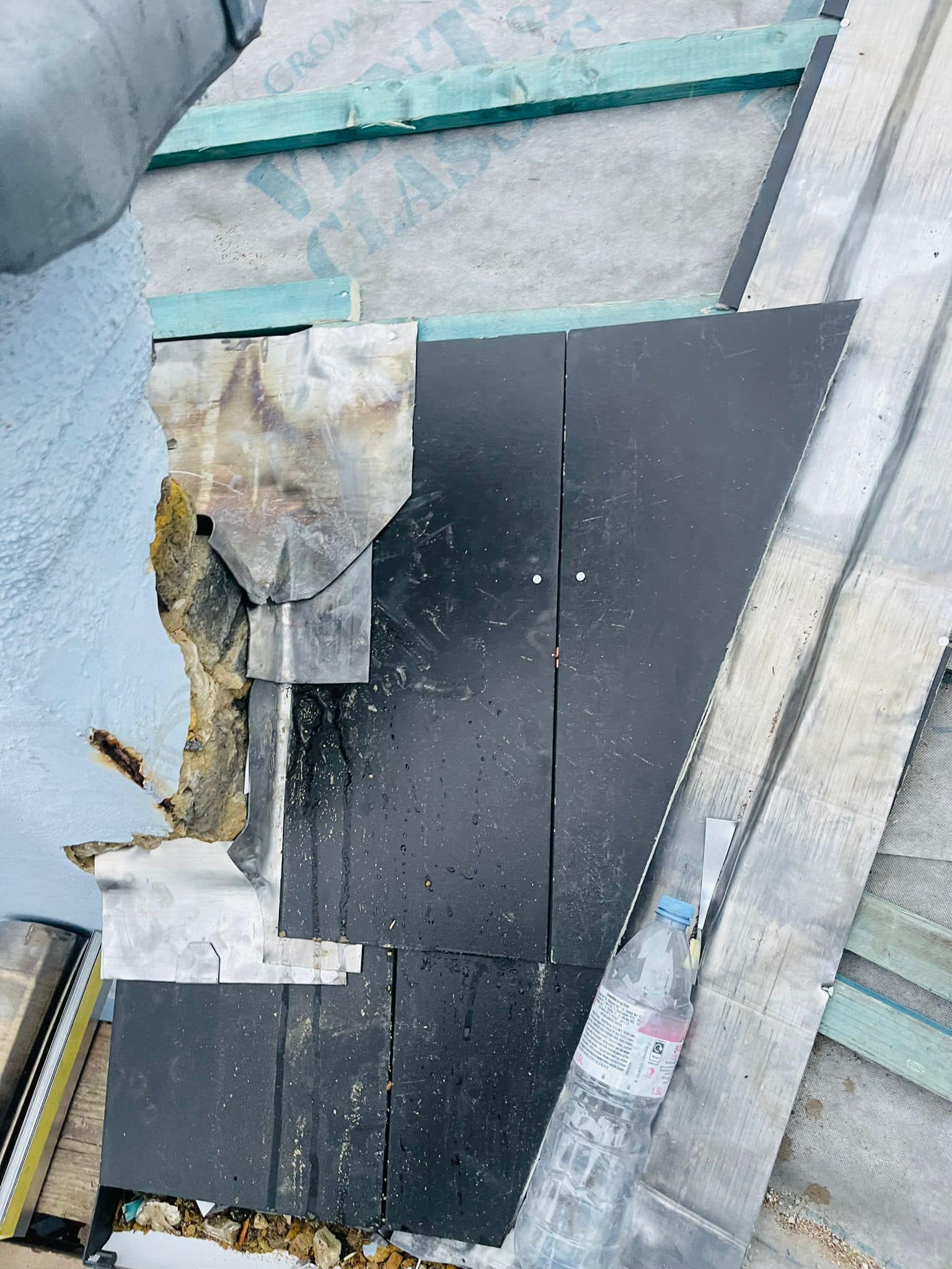 GRP fibreglass roof in Peckham
