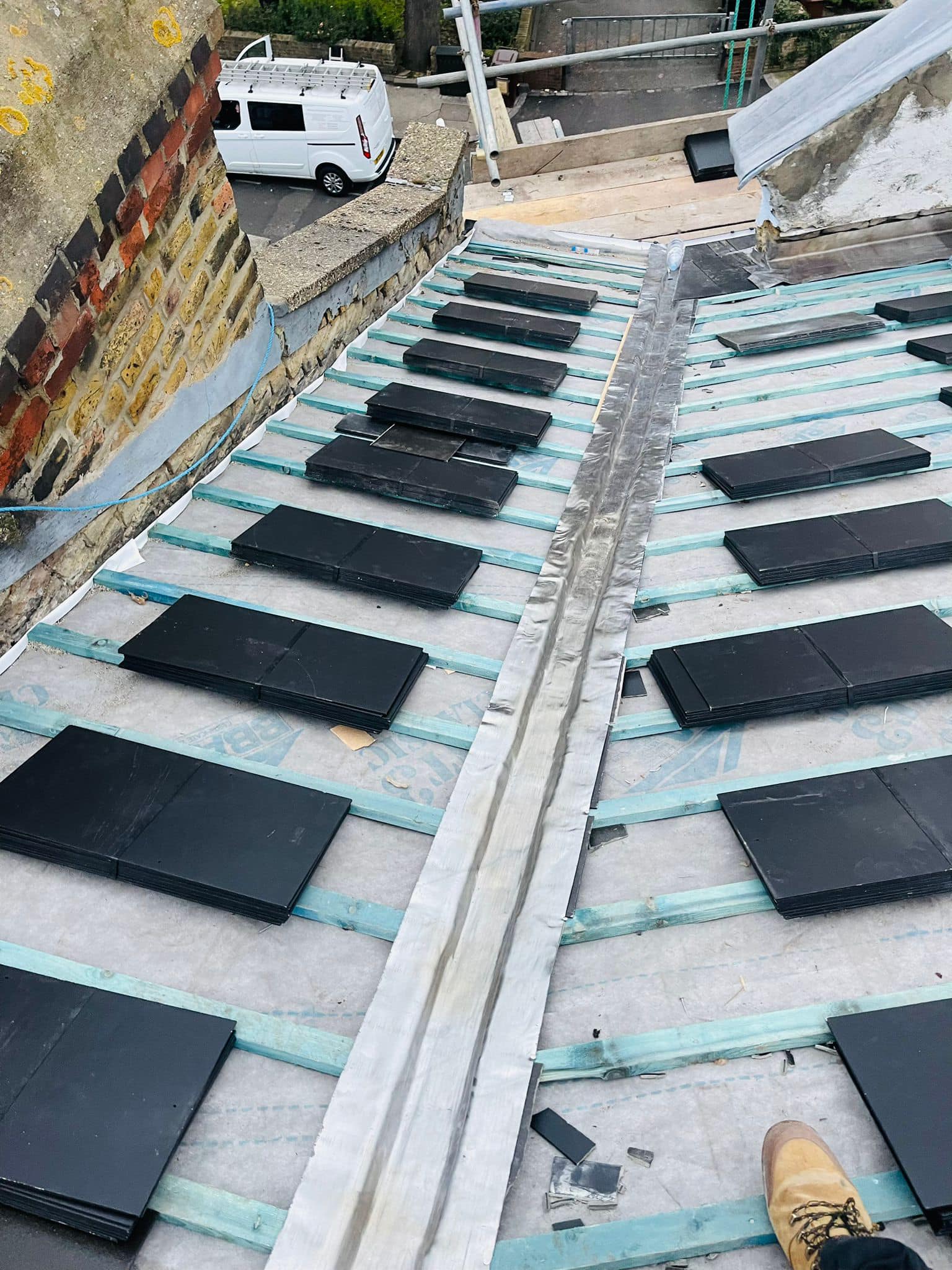 EPDM rubber roof in Stratford
