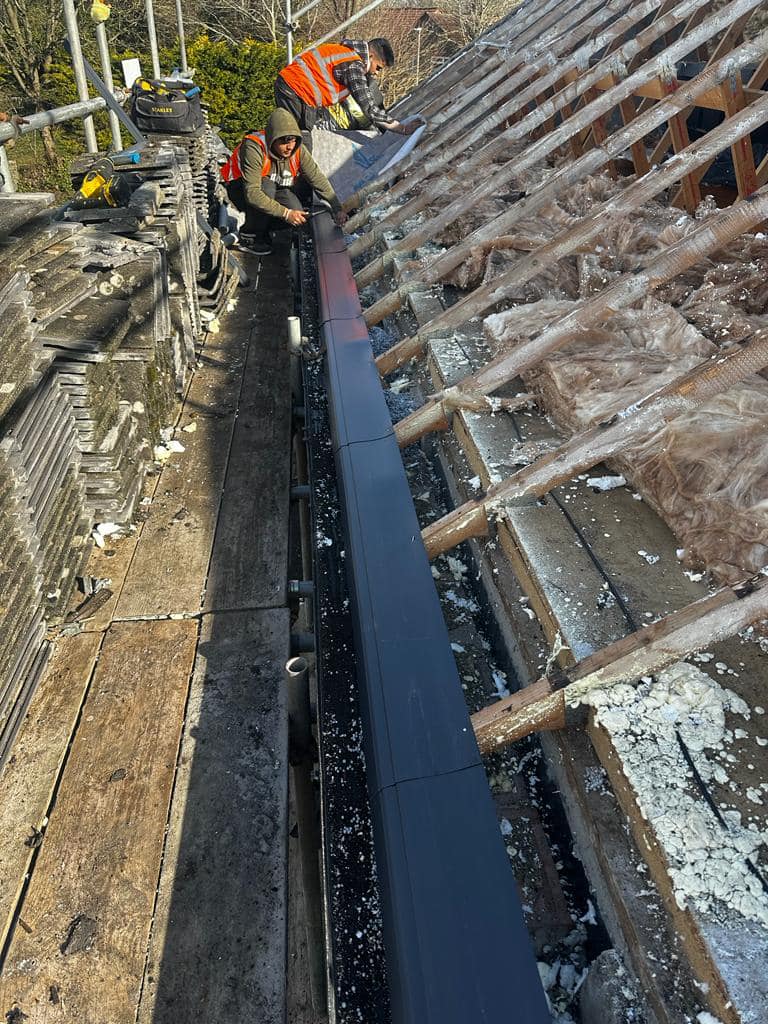 Flat roof coating in Brixton