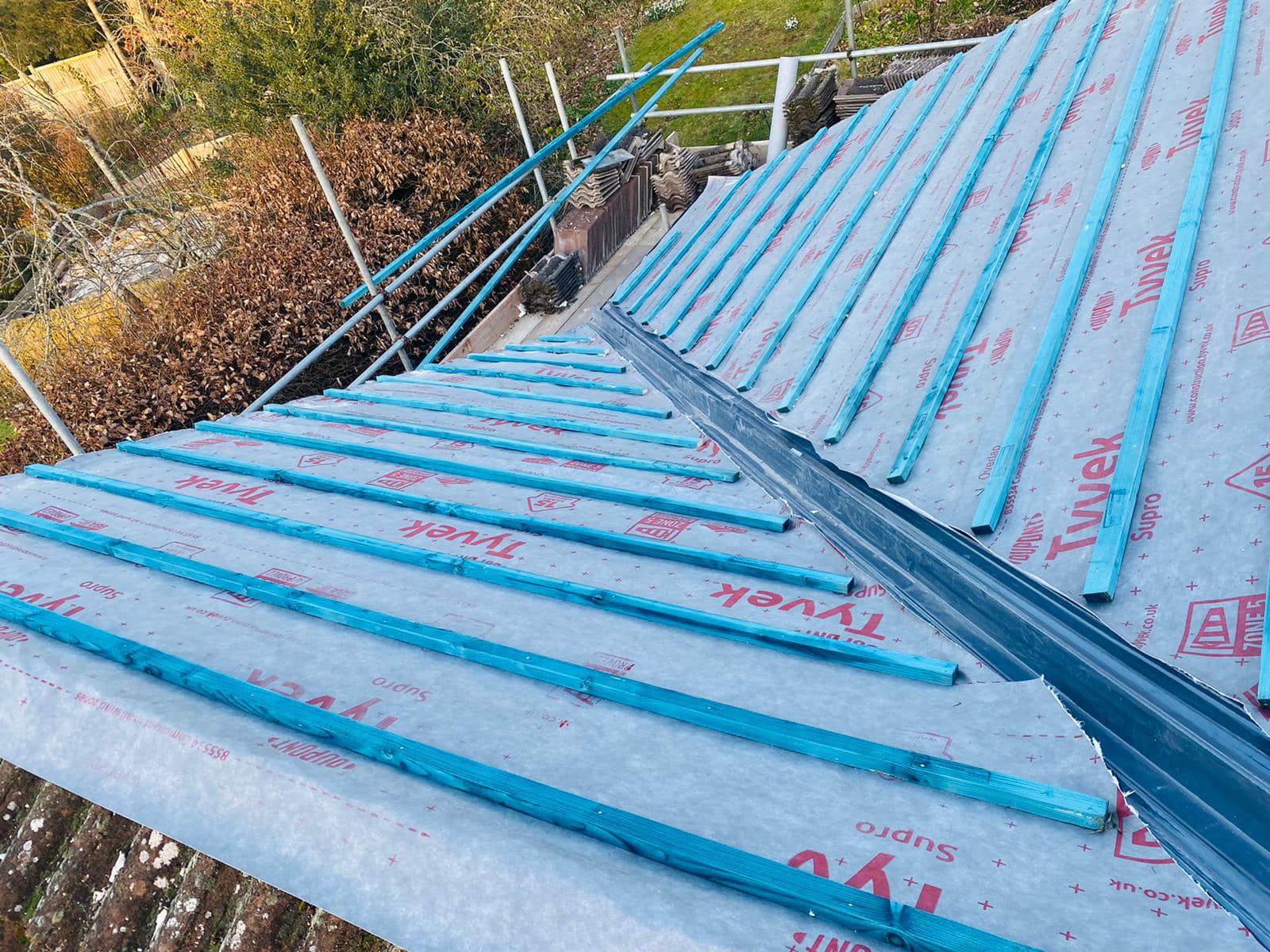 Roof survey in Kensington