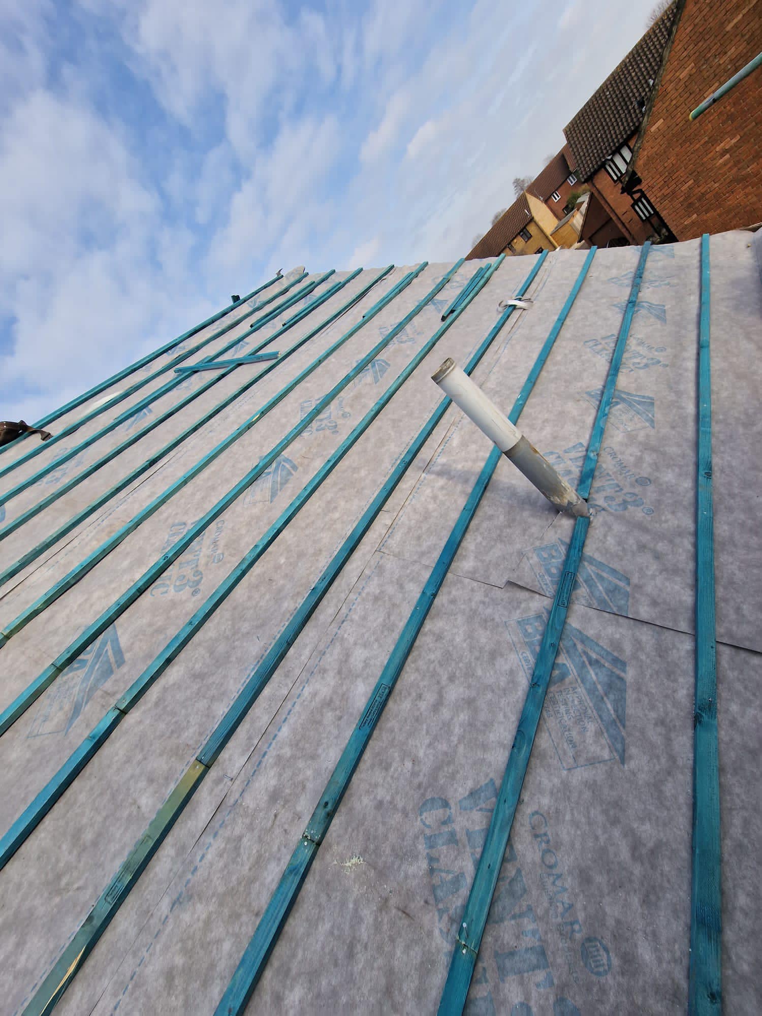 Flat roof coating in Brixton