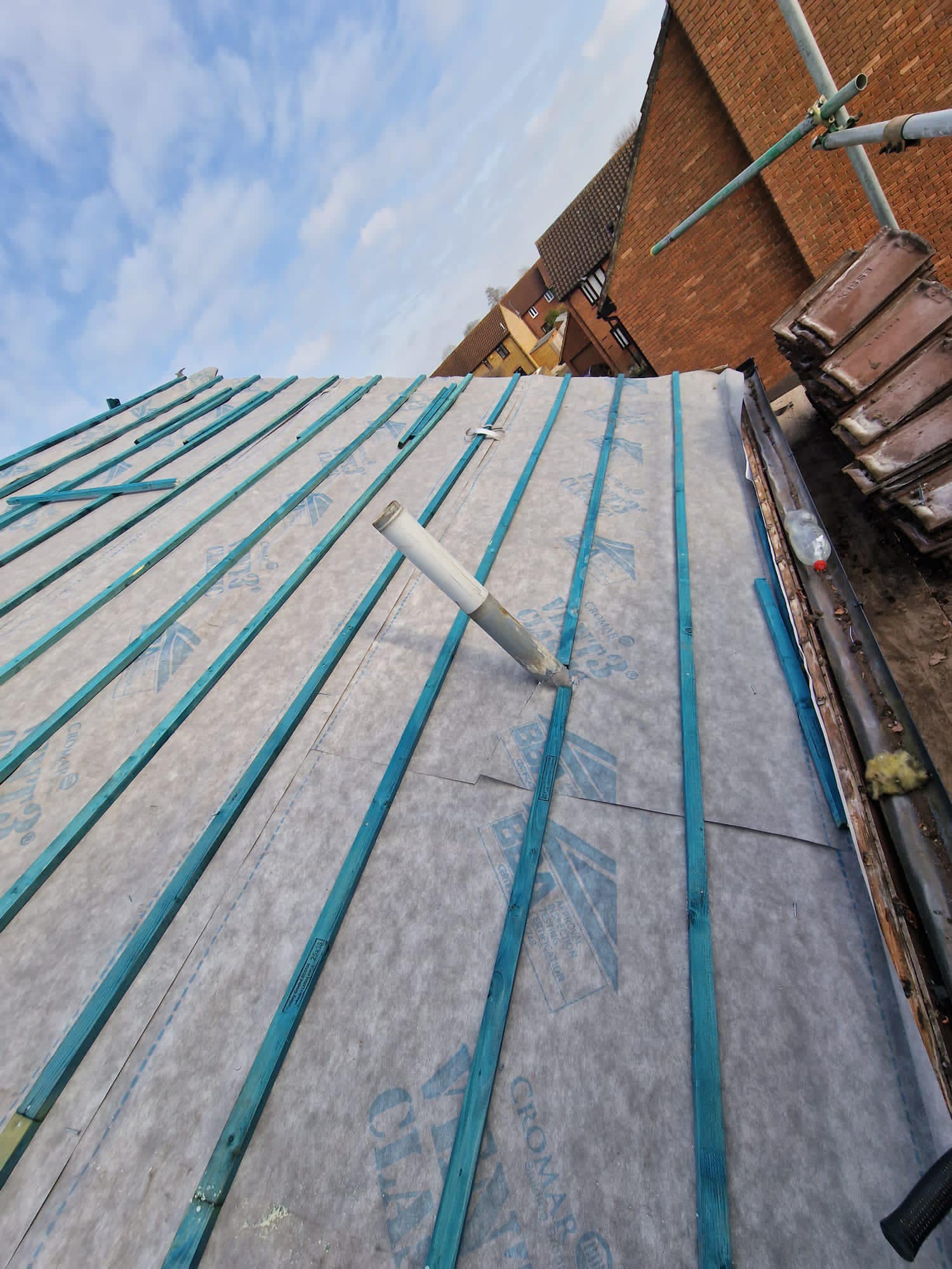 Flat roof coating in Brixton