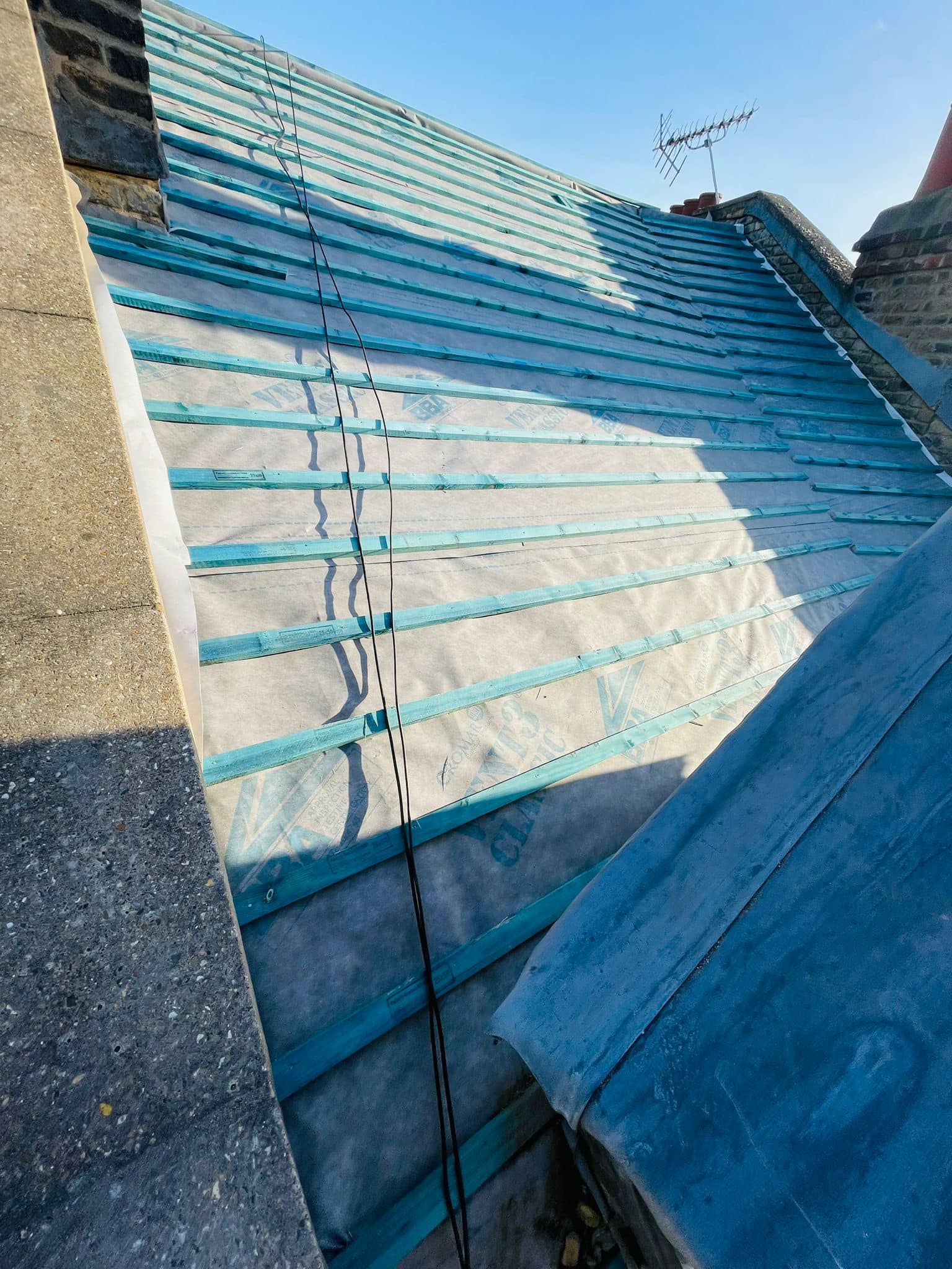 Roof waterproofing in Clapham
