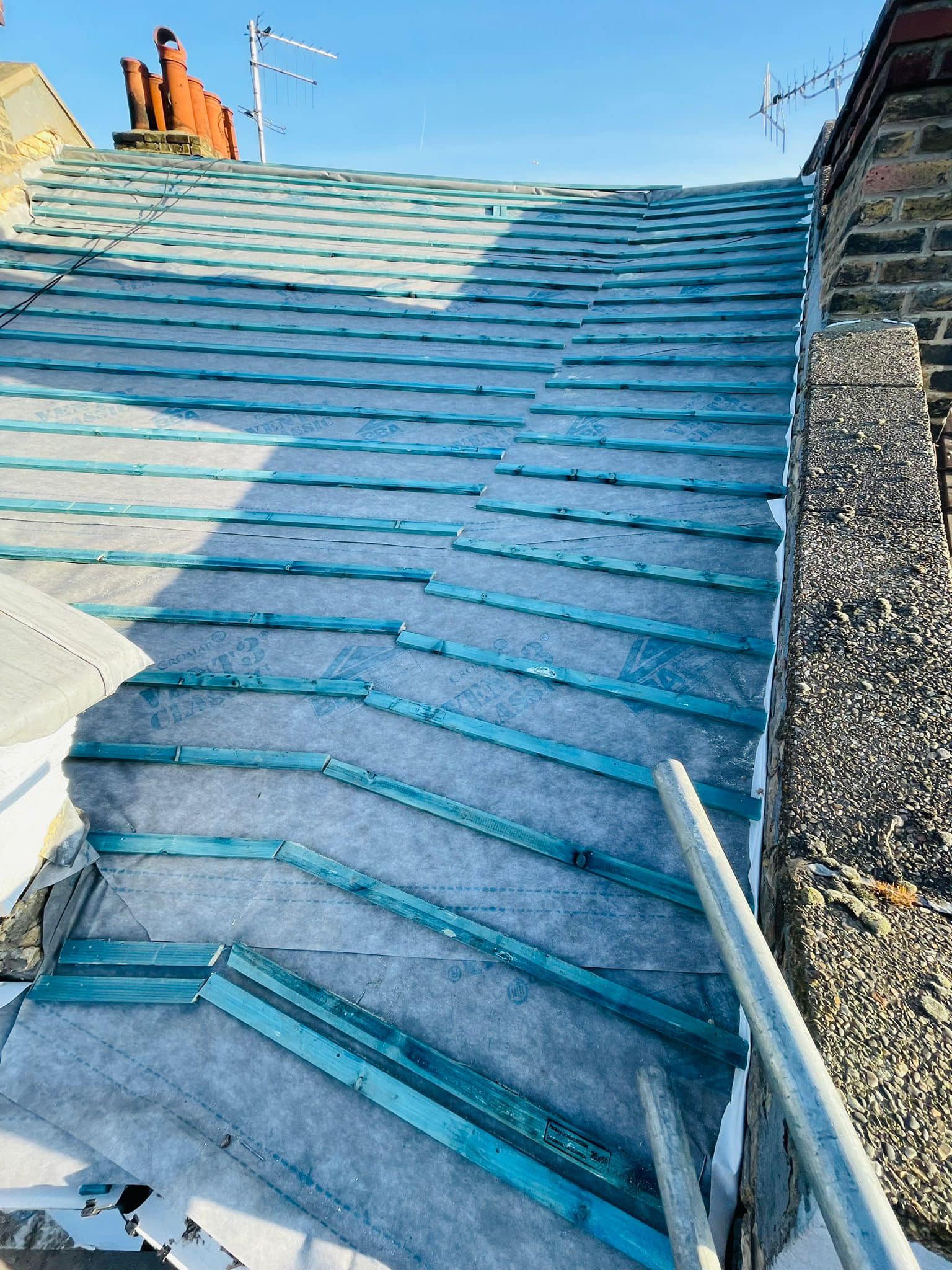 Flat roof coating in Brixton