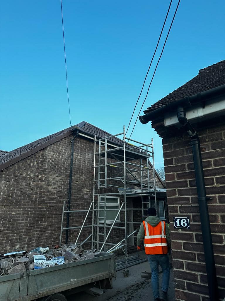 Lead flashing in Westminster