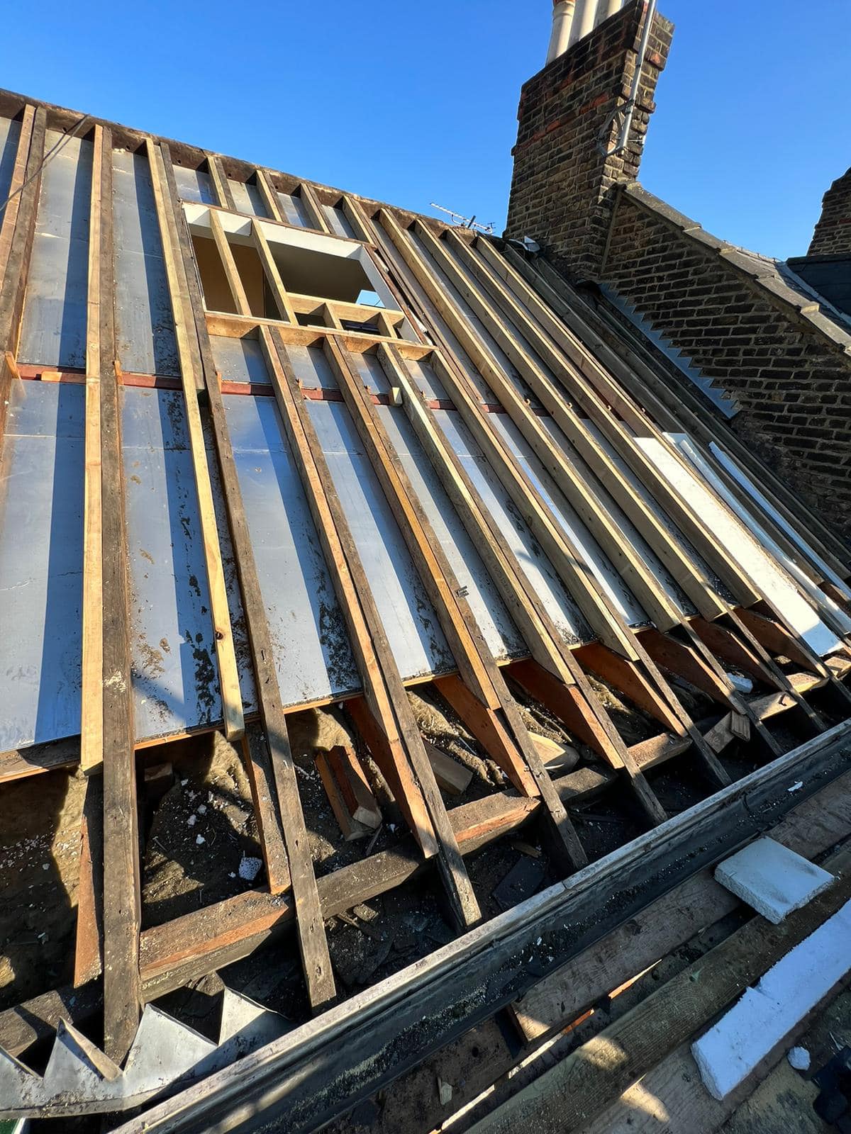 Roof repair completed in Bermondsey, South London