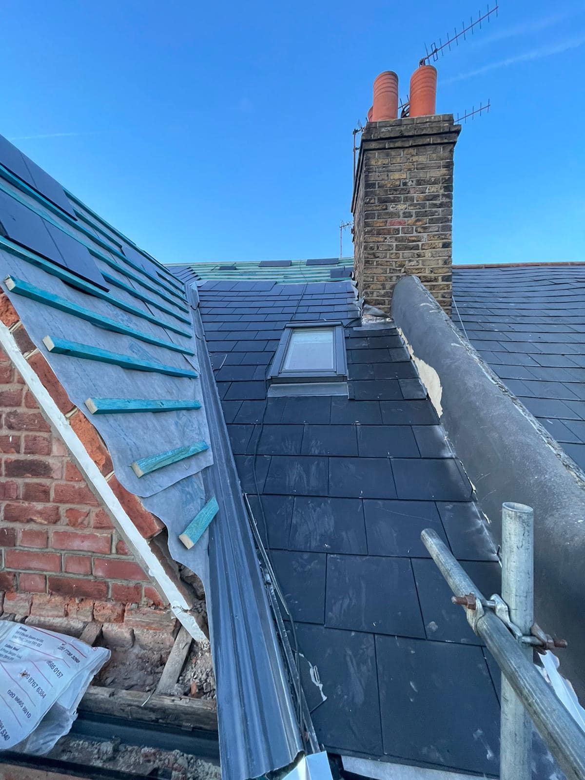 Gutter installation in Chelsea