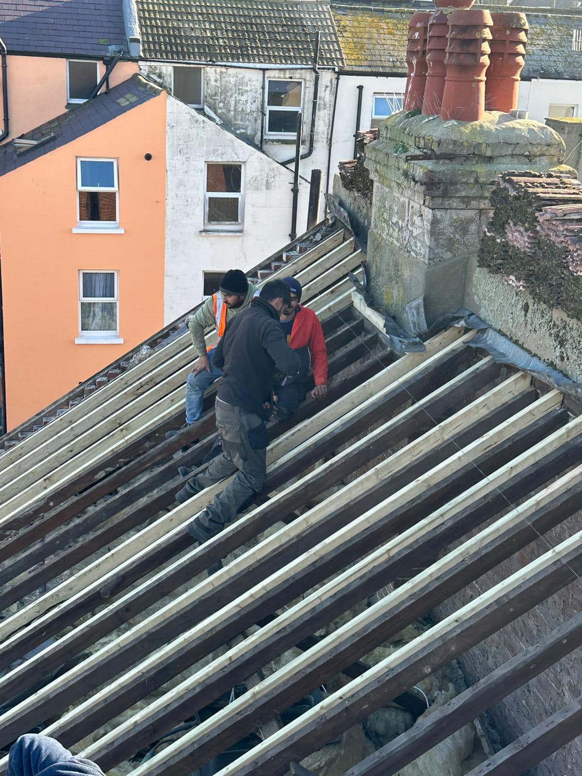 Roof repair completed in Bermondsey, South London