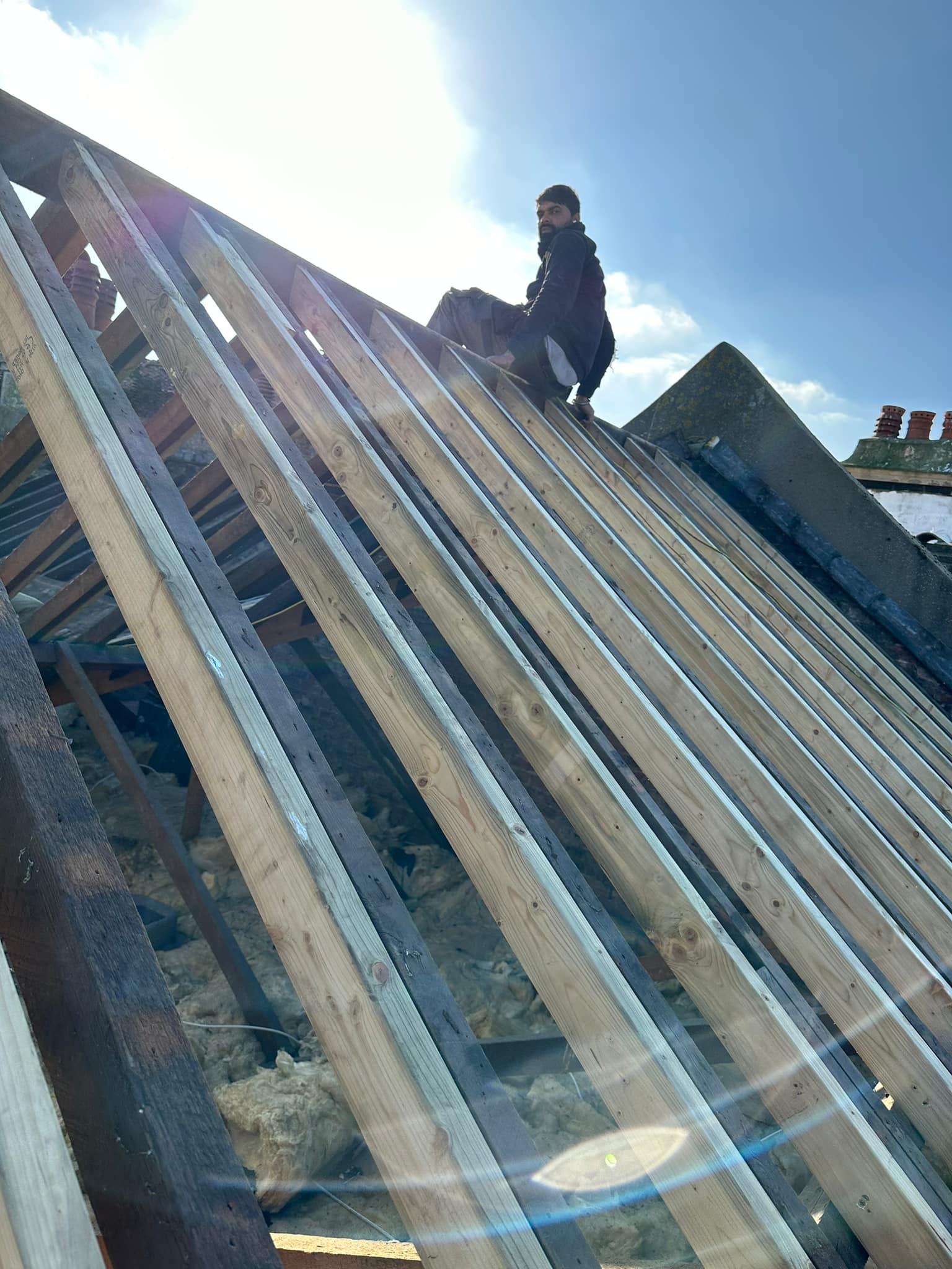 Flat roof replacement in Croydon