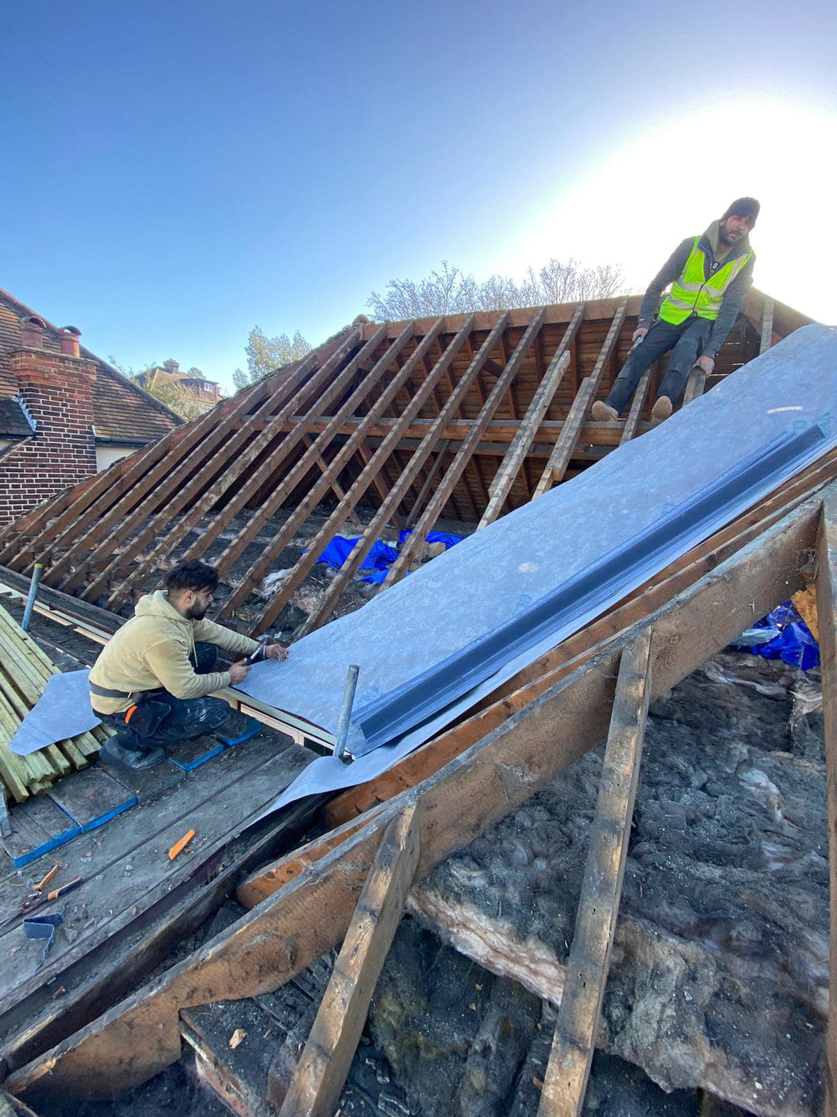 Roof insulation in Richmond