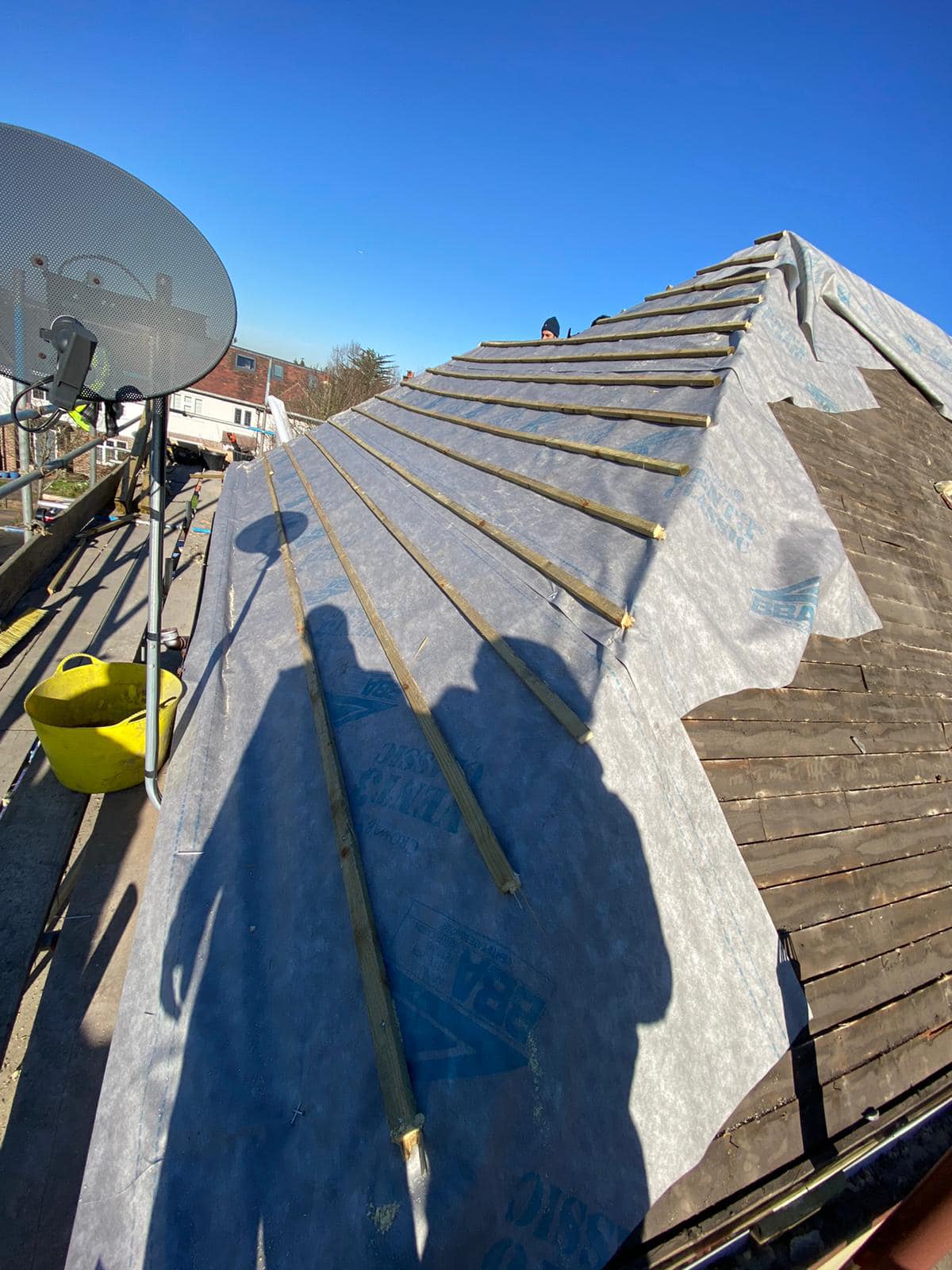 Flat roof replacement in Croydon