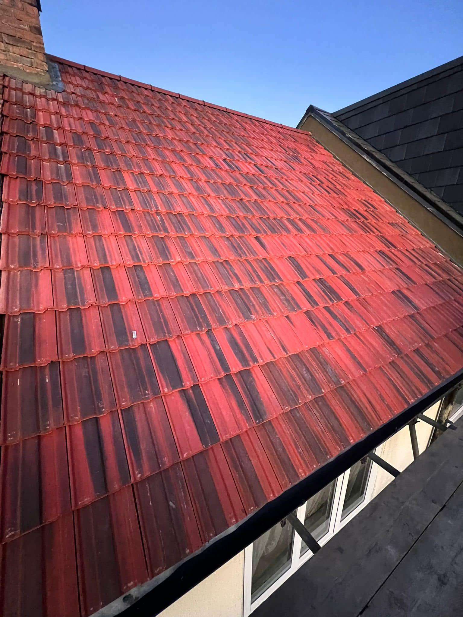 Slate roof restoration in Greenwich