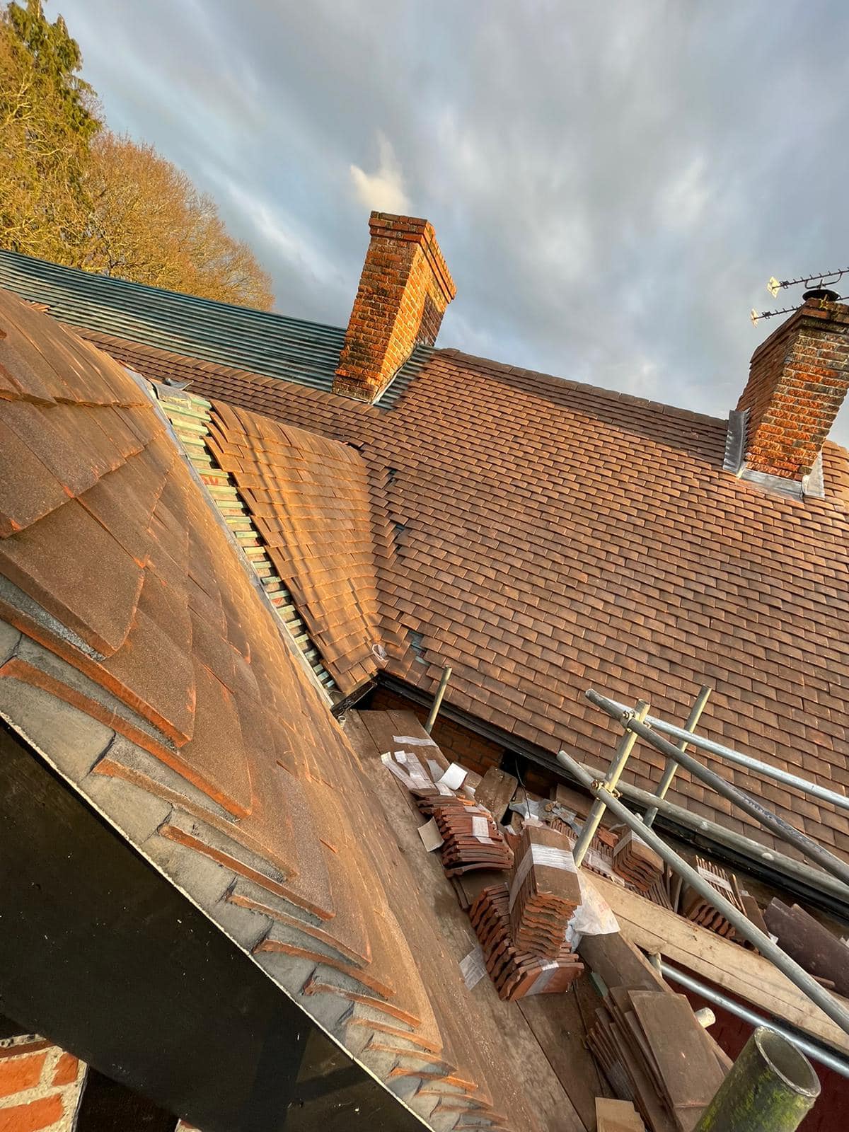 Commercial roof restoration in Canary Wharf