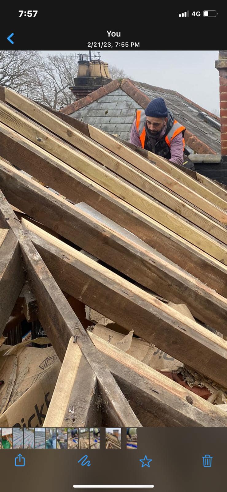 Chimney repointing in Islington