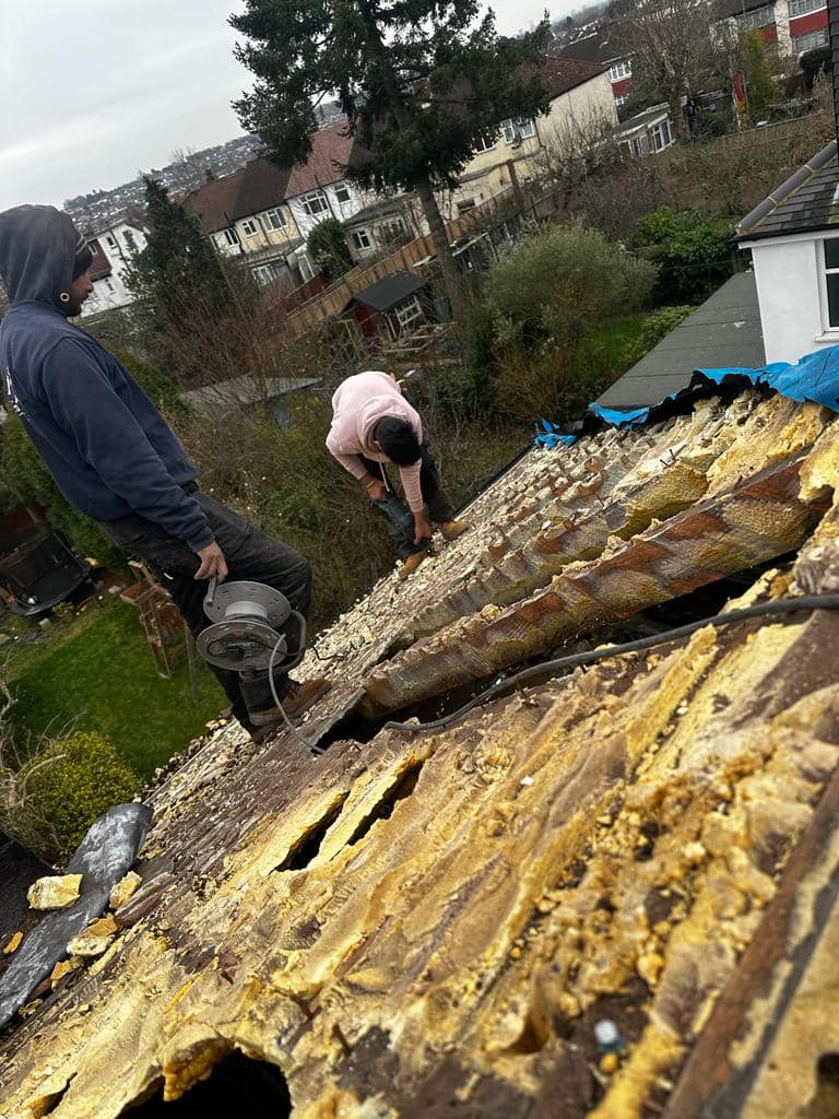 Flat roof replacement in Croydon