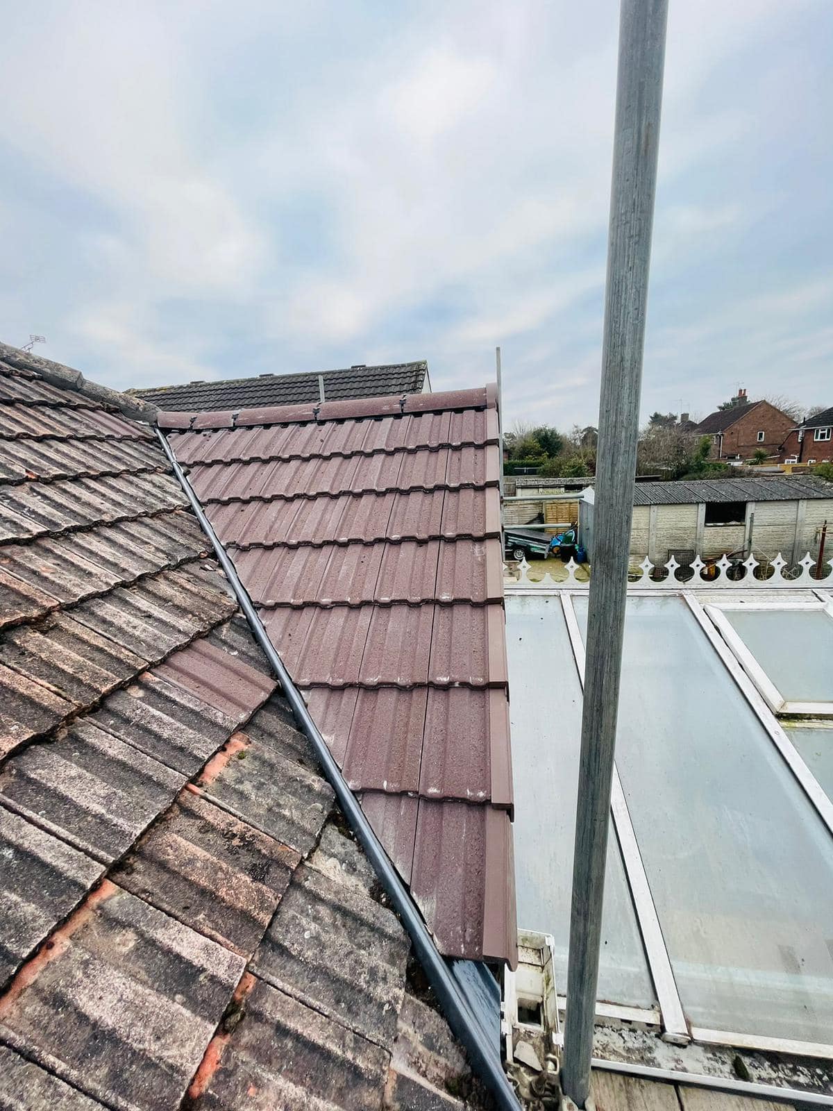 GRP fibreglass roof in Peckham