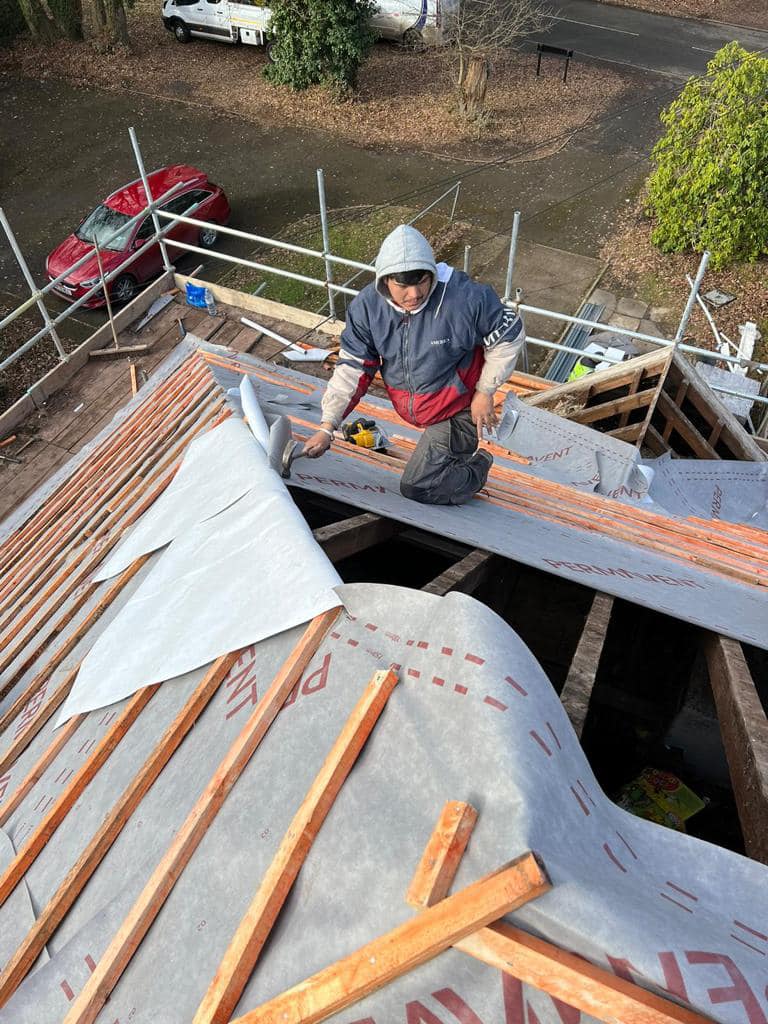Velux window installation in Hampstead