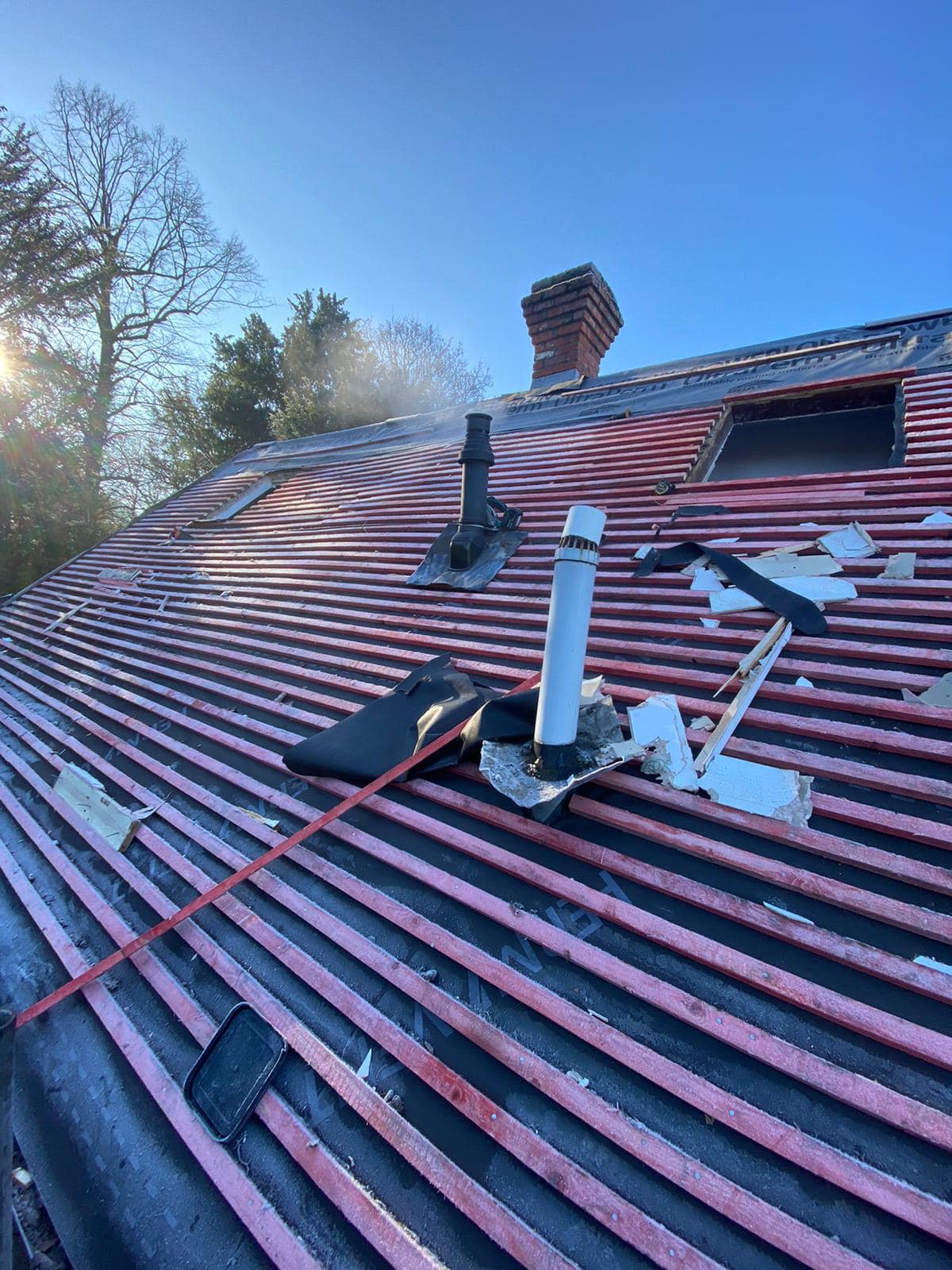 Moss removal in Wimbledon