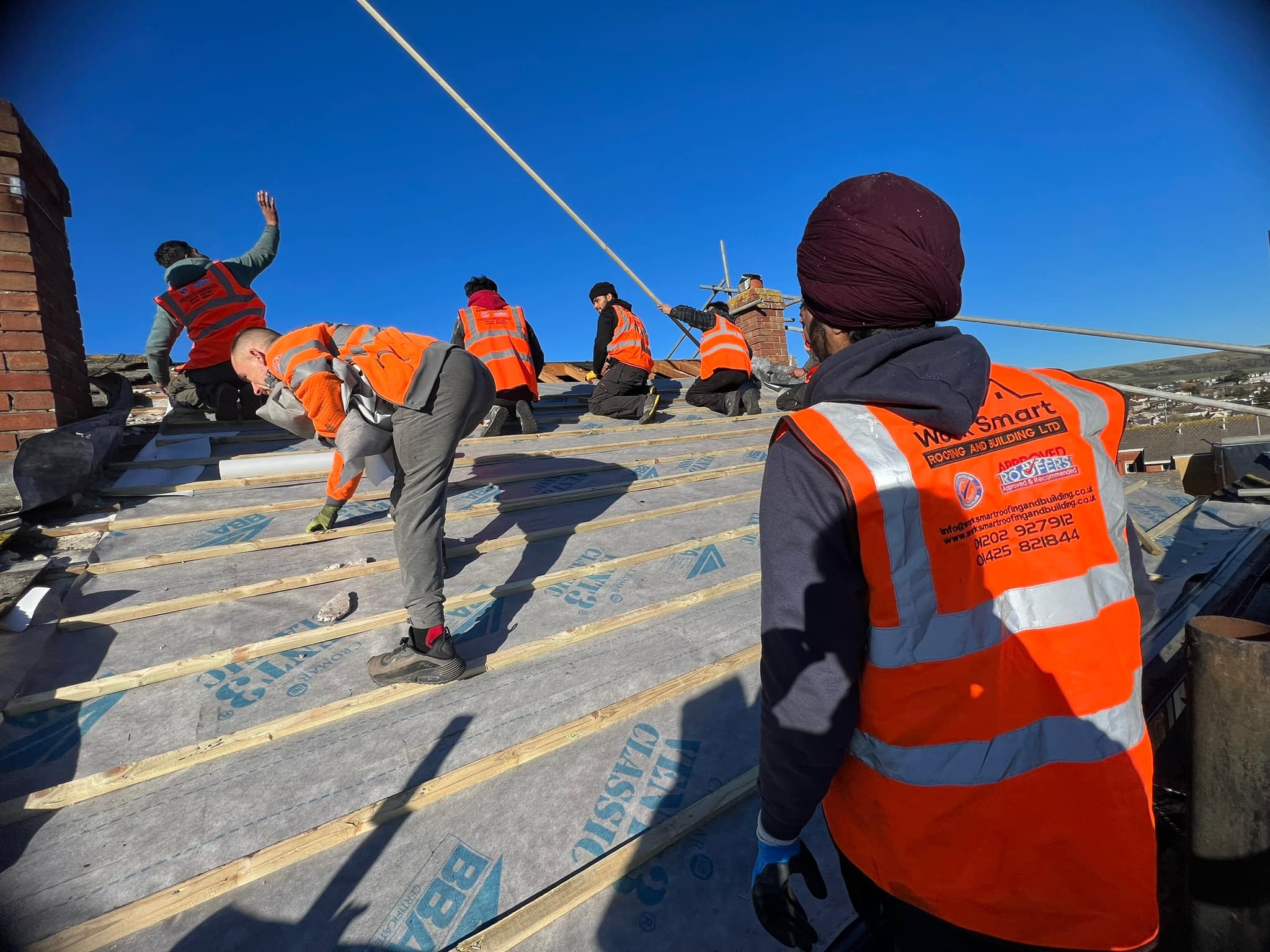 Flat roof replacement in Croydon
