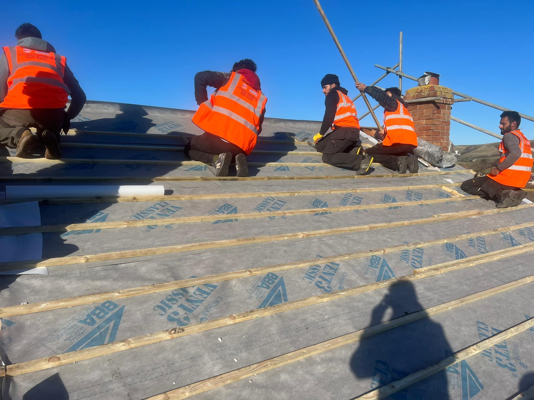 Flat roof replacement in Croydon