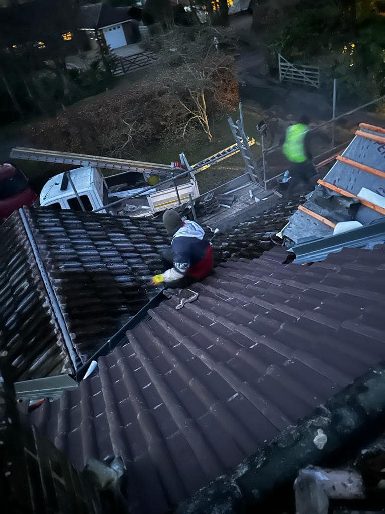 Flat roof replacement in Croydon