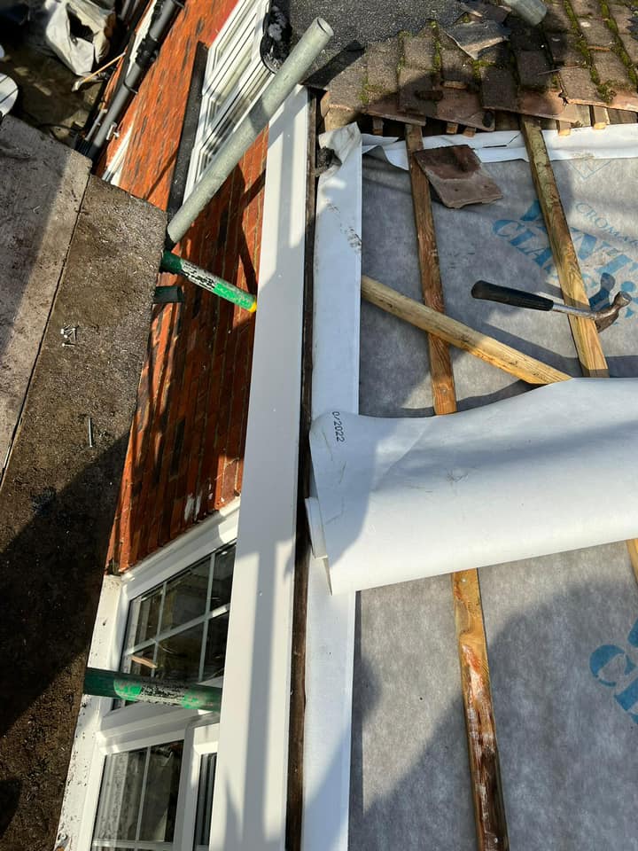 Slate roof restoration in Greenwich