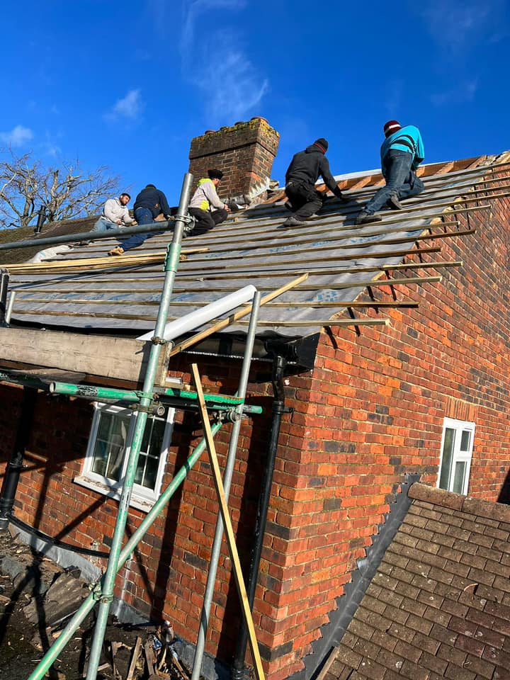 Roof repair completed in Bermondsey, South London