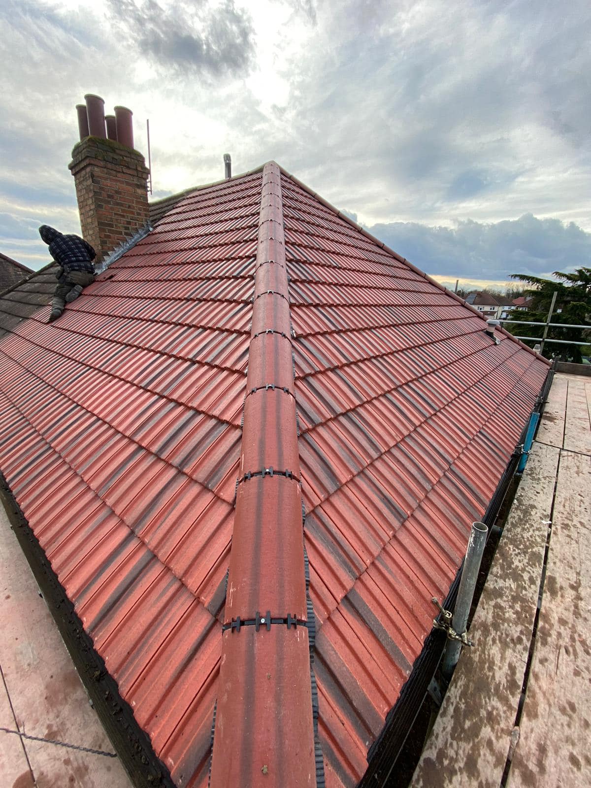 Flat roof coating in Brixton
