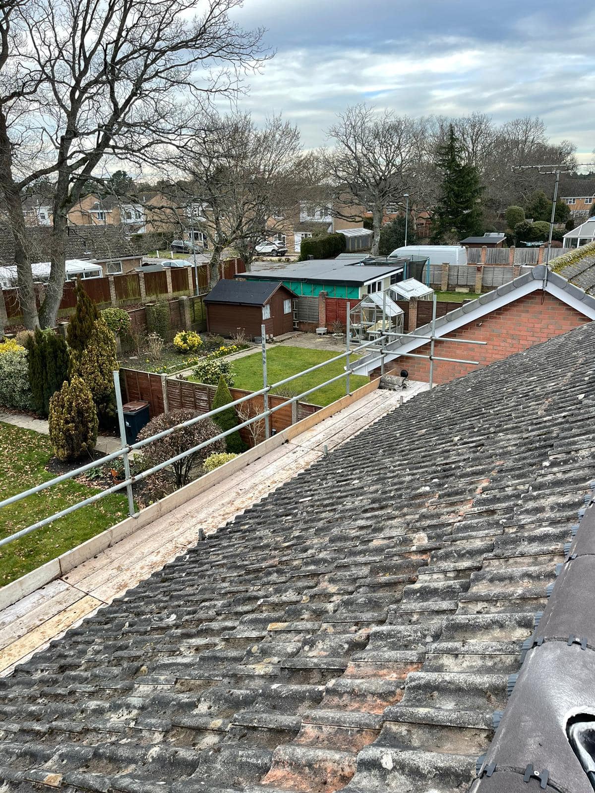 Commercial roof restoration in Canary Wharf