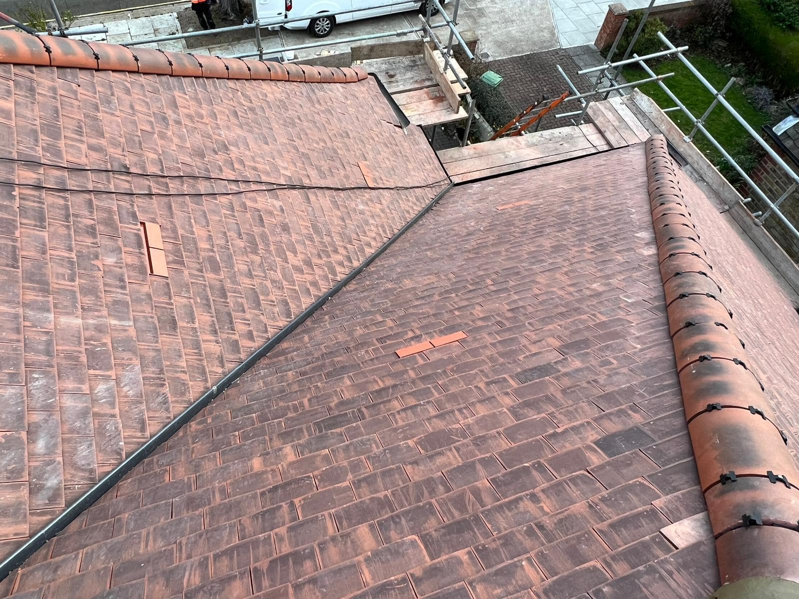 Storm damage repair in Battersea