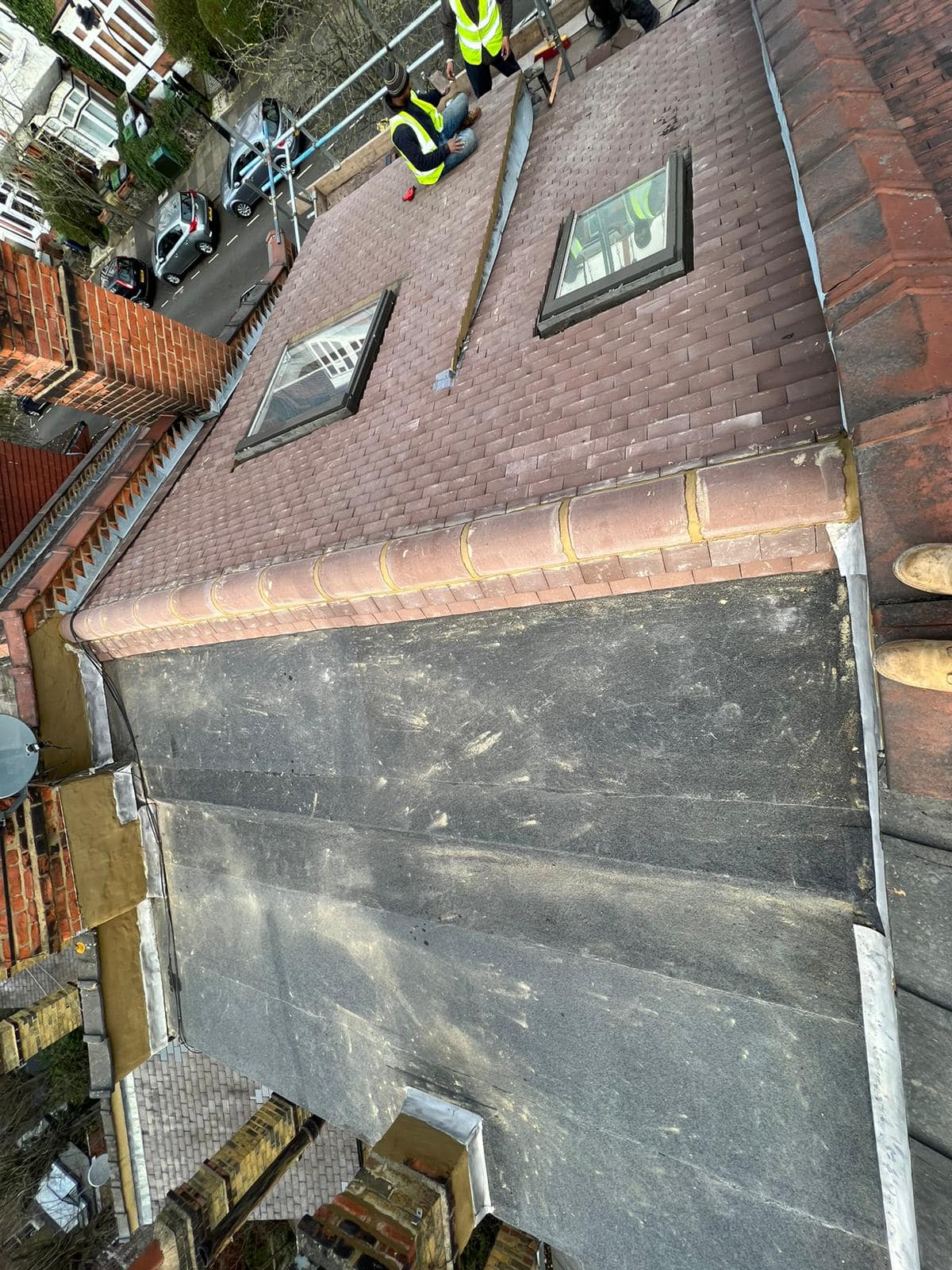 Moss removal in Wimbledon