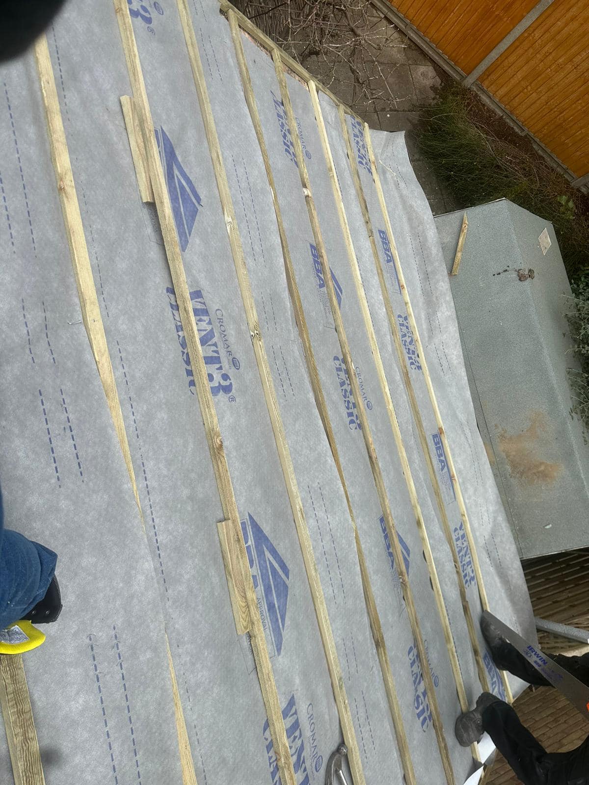 Zinc roofing in Shoreditch