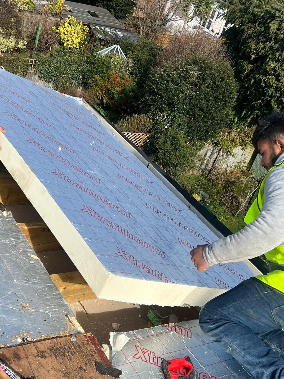 Lead flashing in Westminster