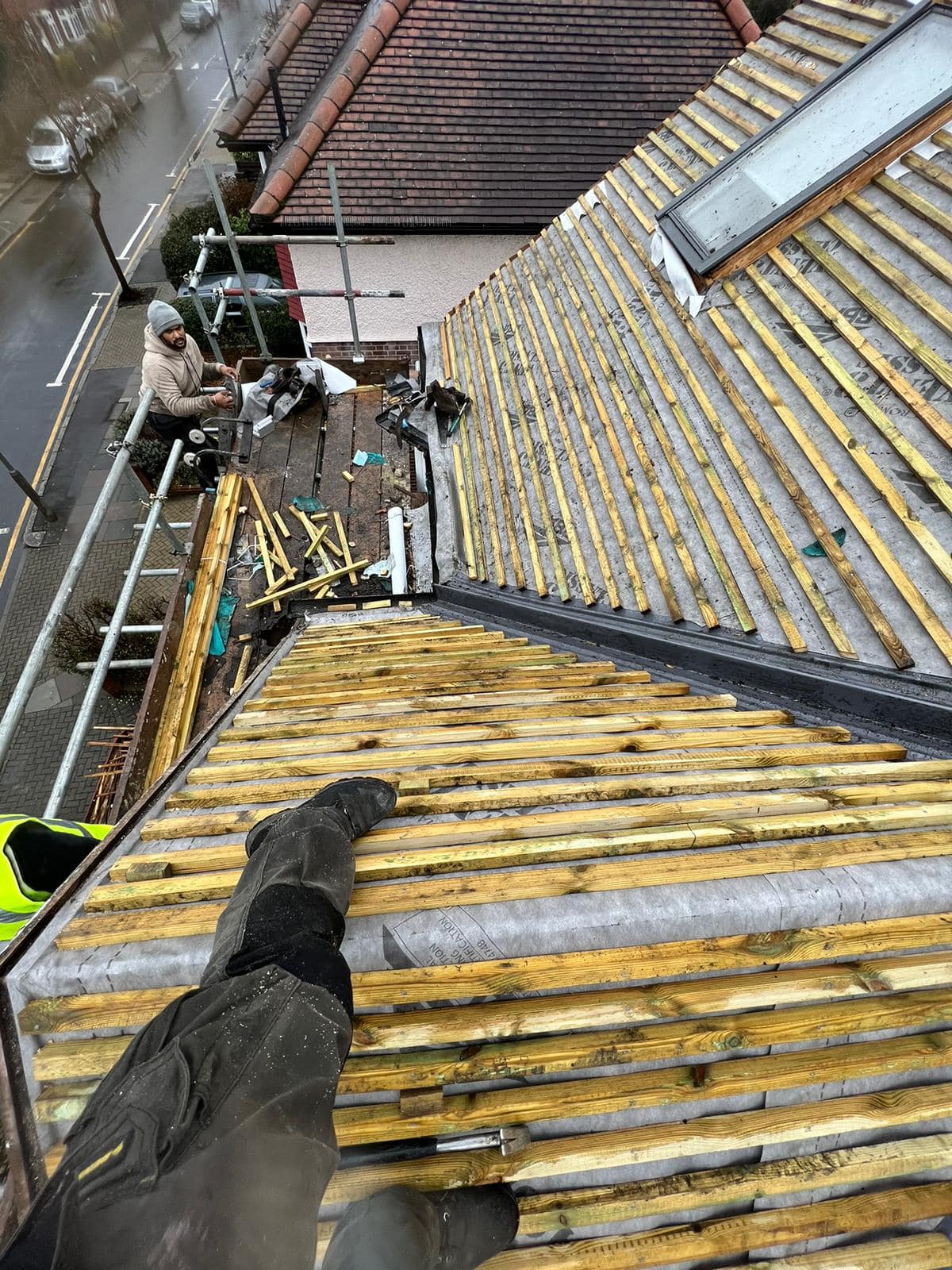 Gutter installation in Chelsea