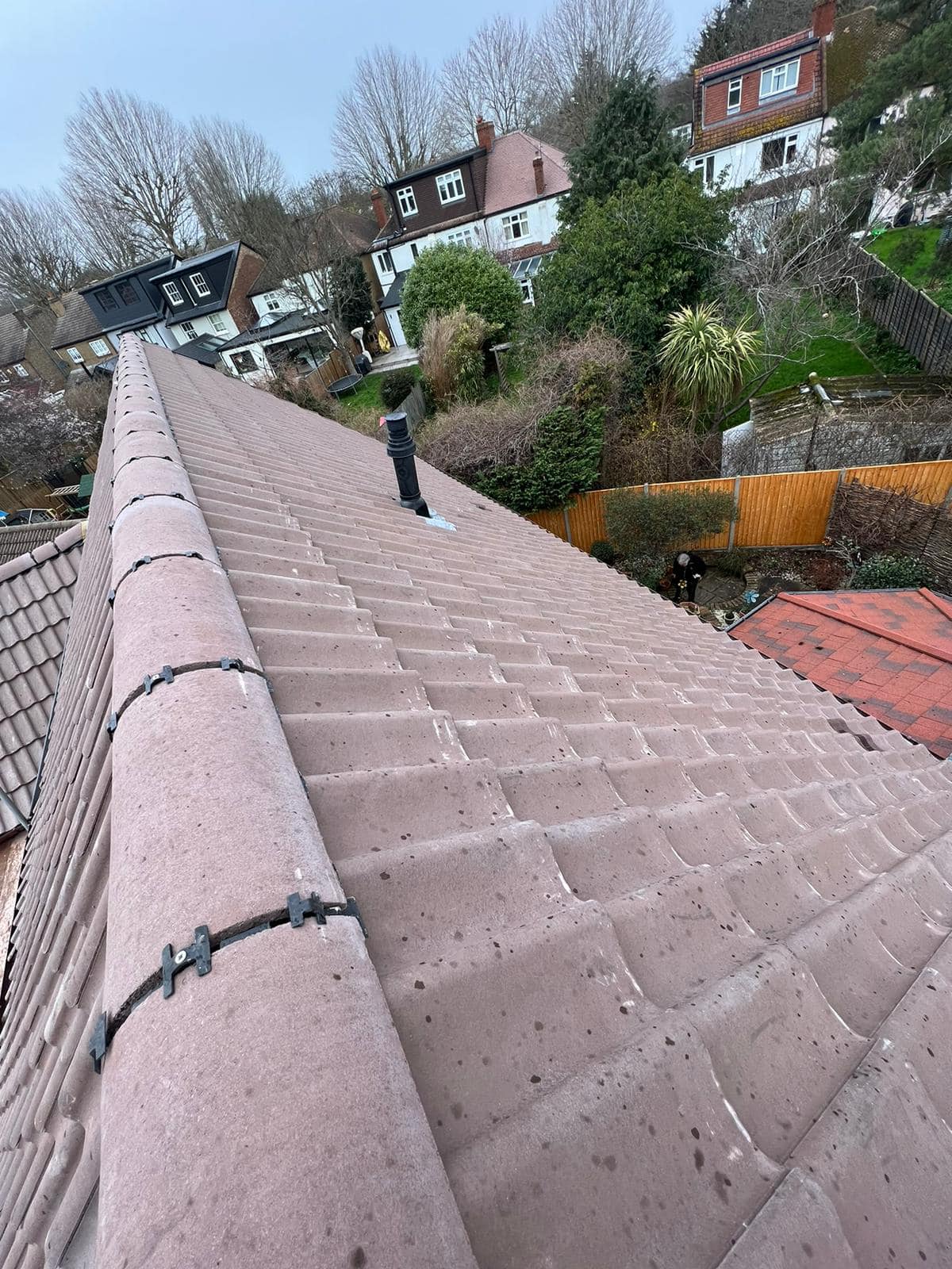 Storm damage repair in Battersea