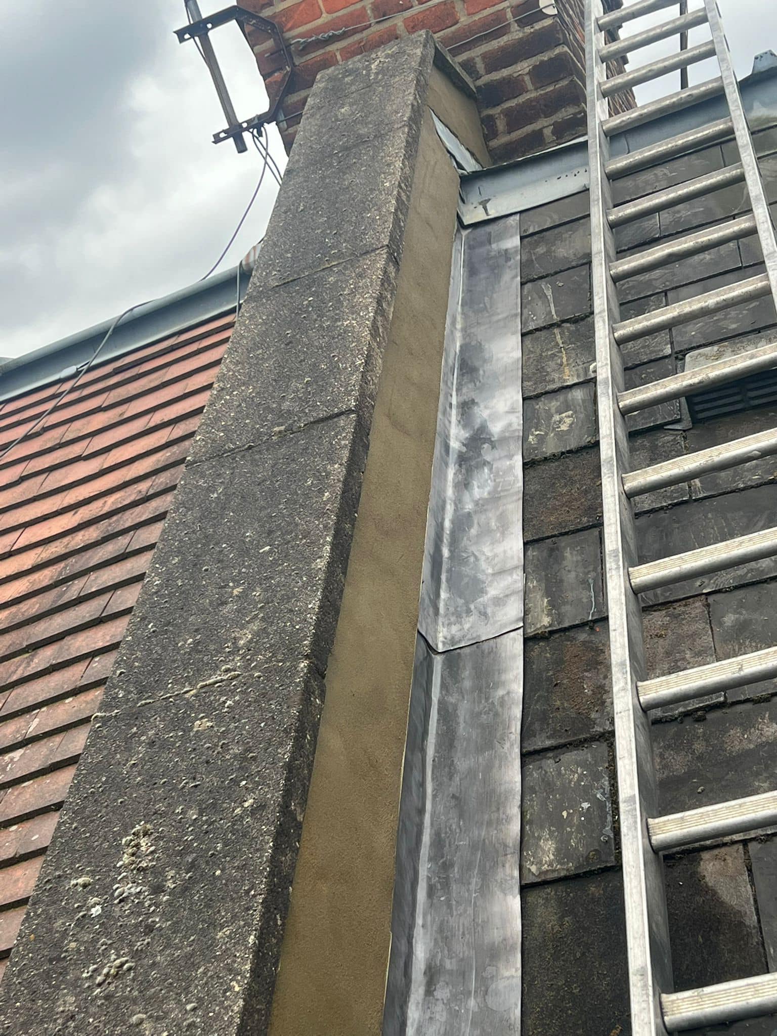 Storm damage repair in Battersea