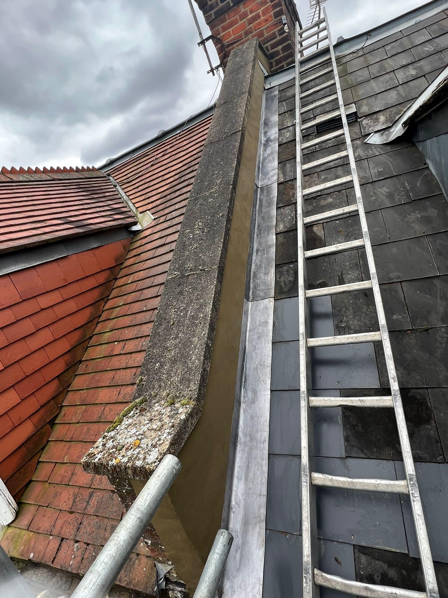 GRP fibreglass roof in Peckham