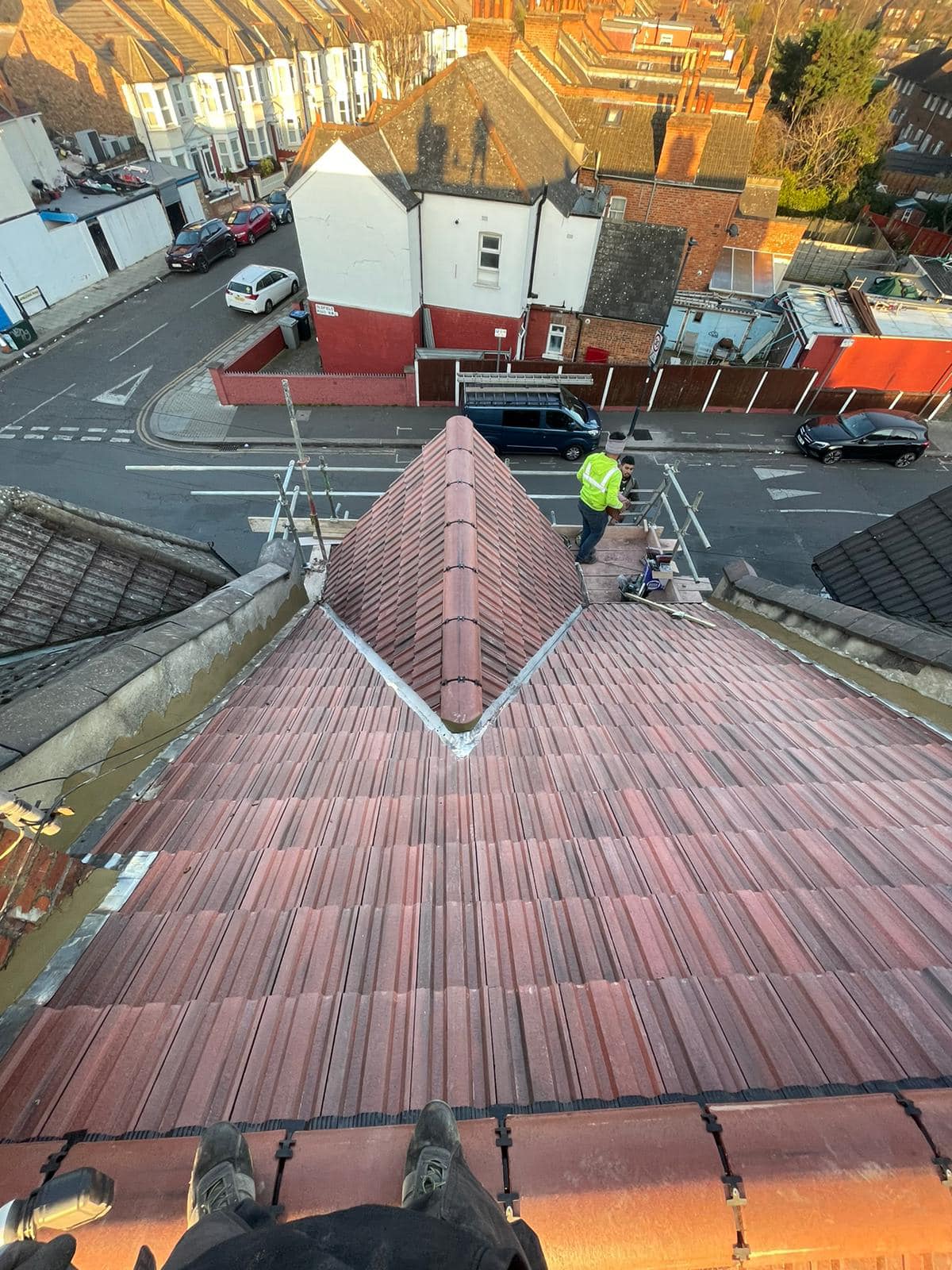 Flat roof replacement in Croydon
