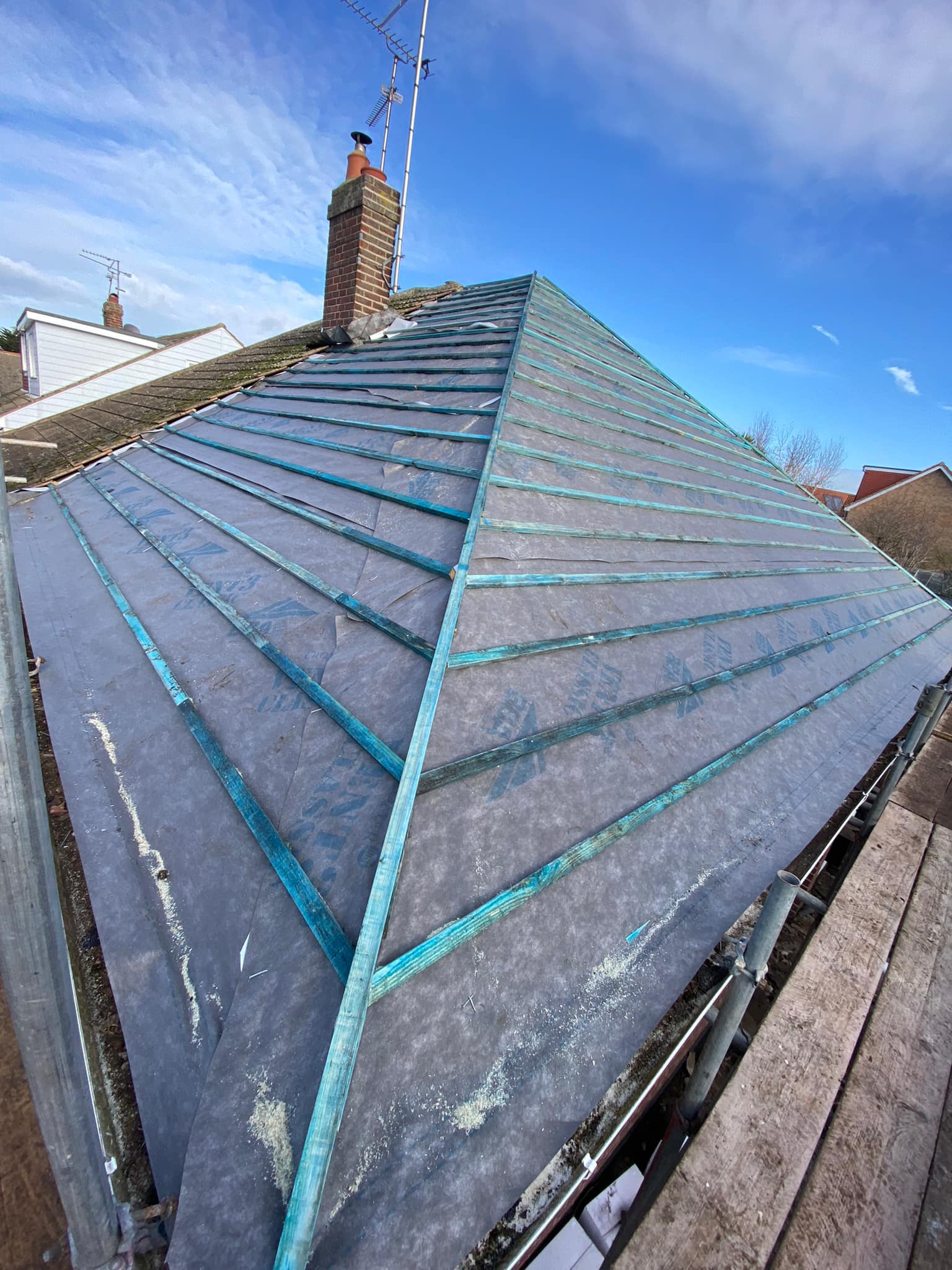 Gutter installation in Chelsea