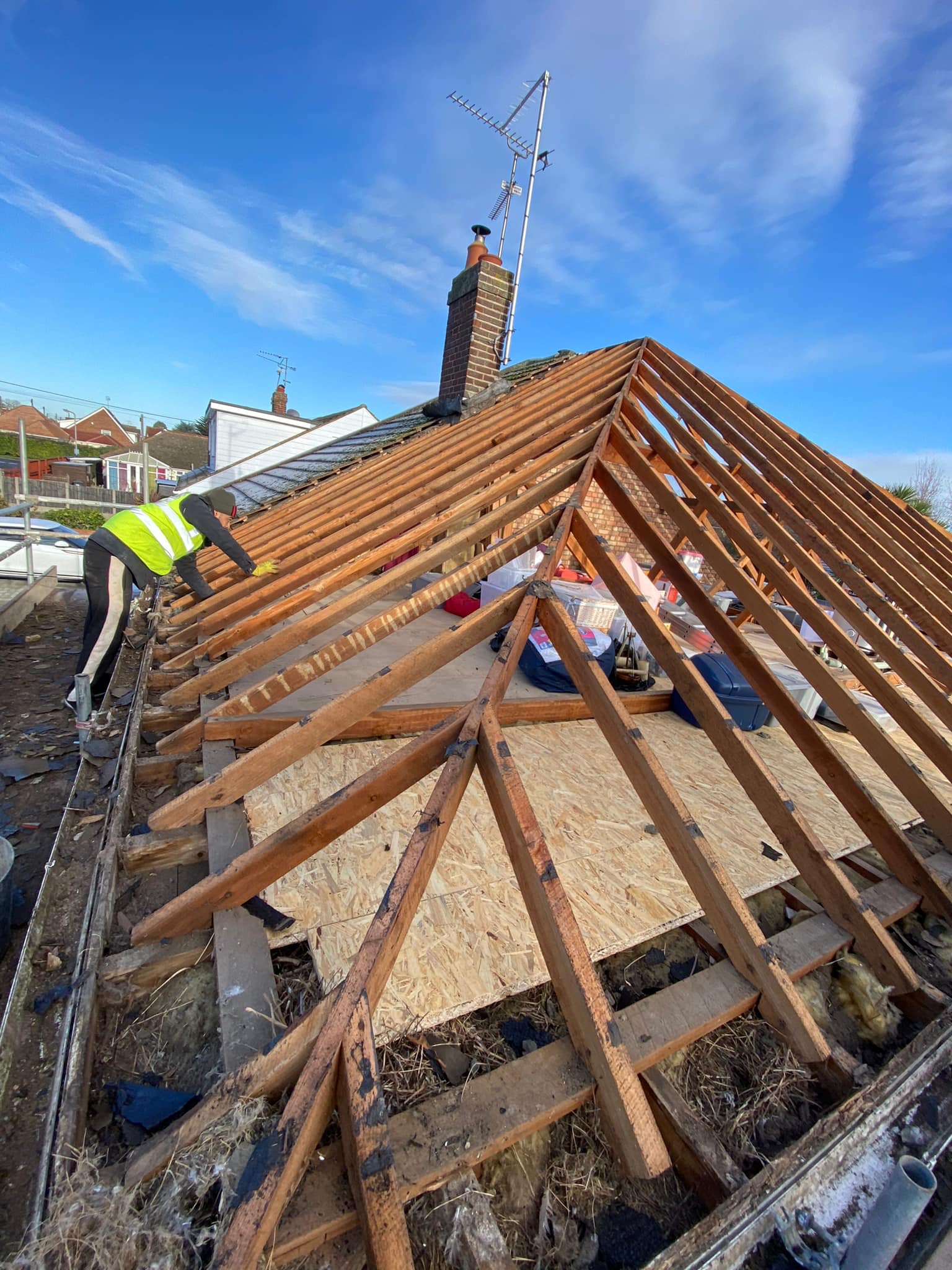 Roof survey in Kensington